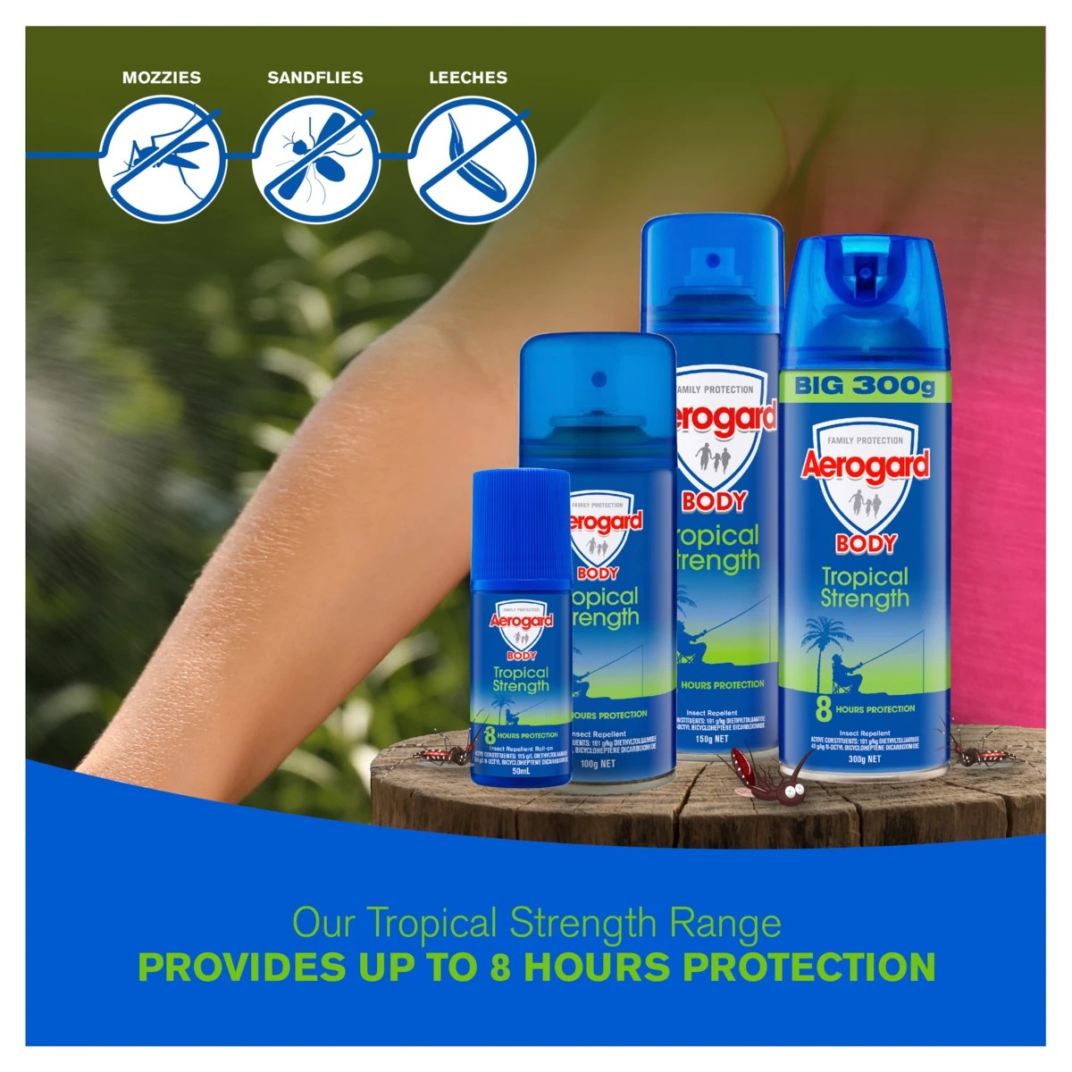 6 Aerogard Tropical Strength Spray, 6 of 8