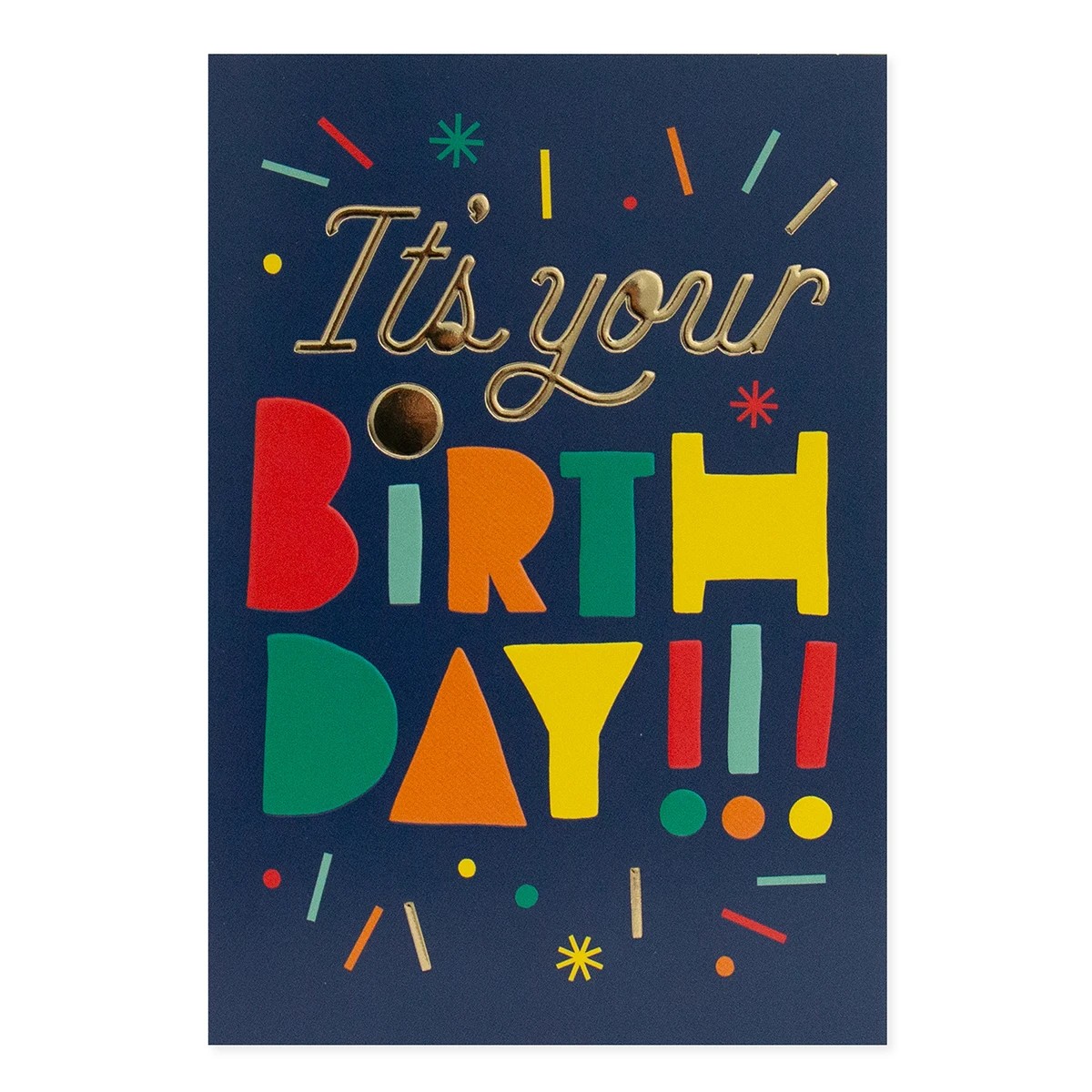 3 Connections from Hallmark Birthday Card - It's Your Birthday, 3 of 3