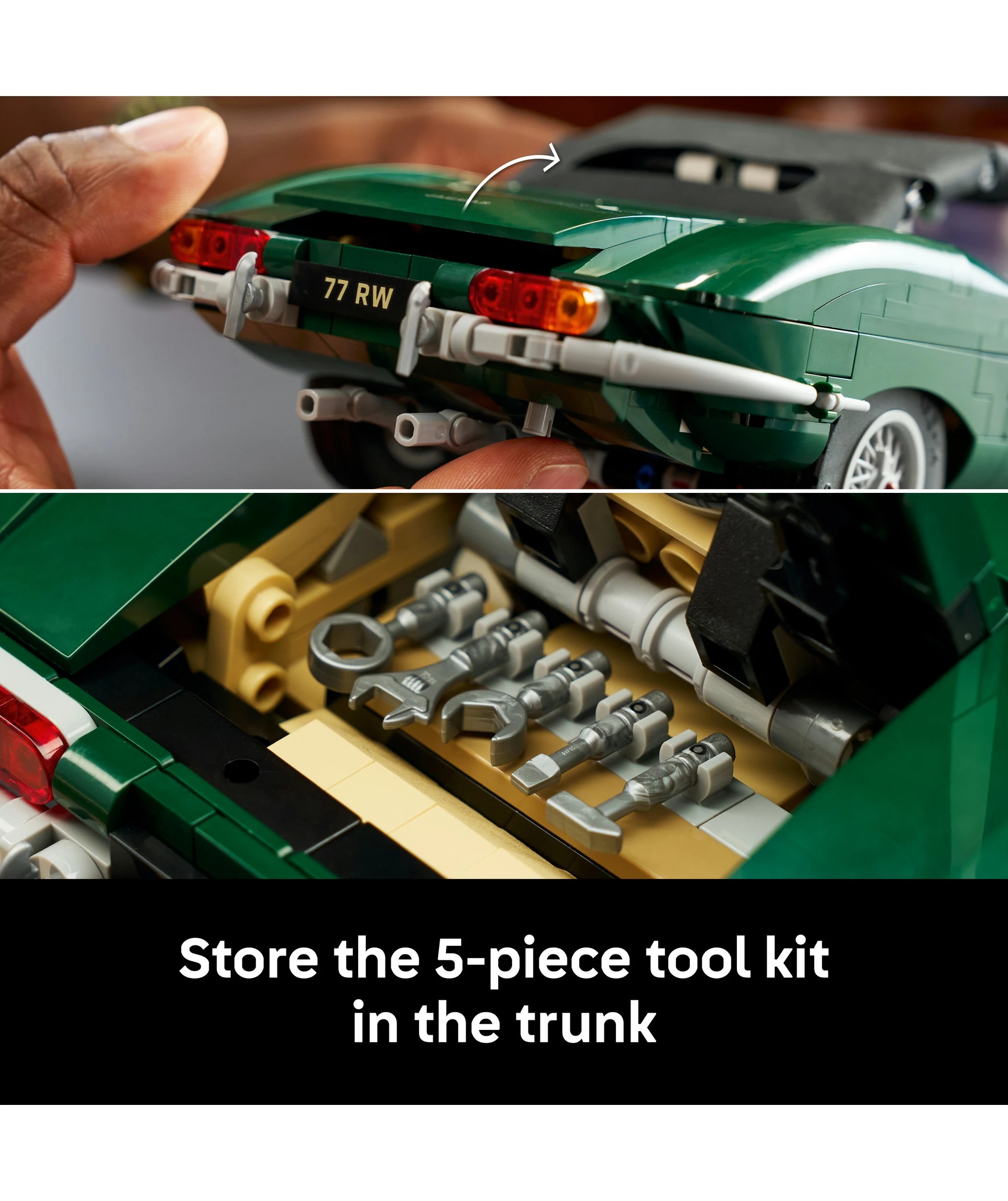 8 LEGO Icons Jaguar E-Type 11381, 8 of 11