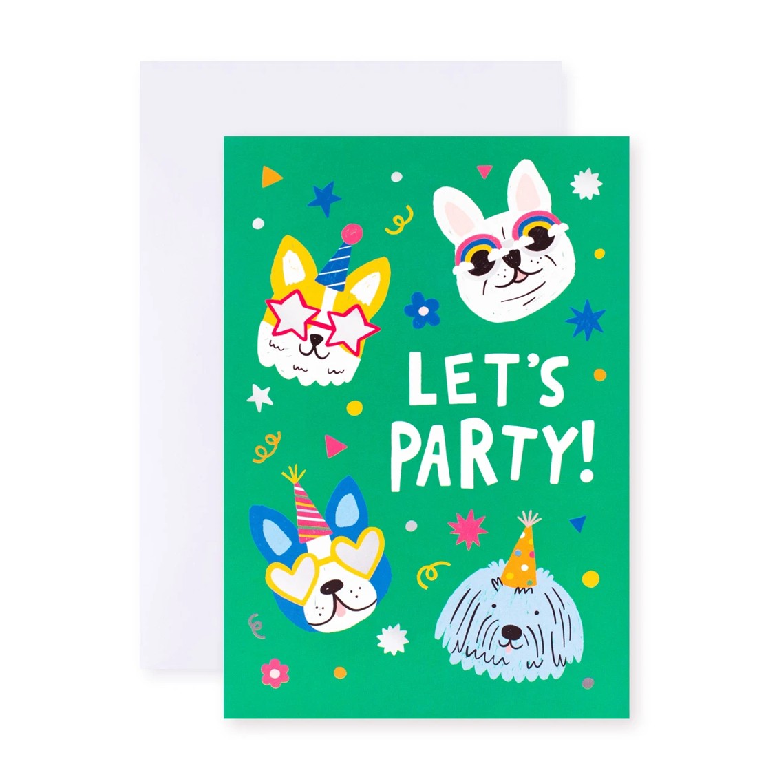 1 Creative Publishing from Hallmark Birthday Card - Let’s Party Animals, 1 of 3