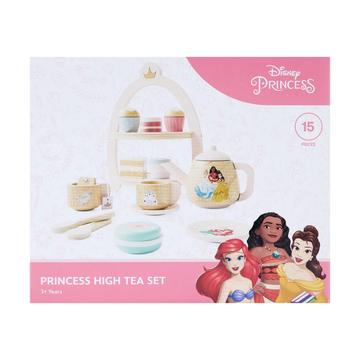 9 15 Piece Disney Princess High Tea Set, 9 of 9