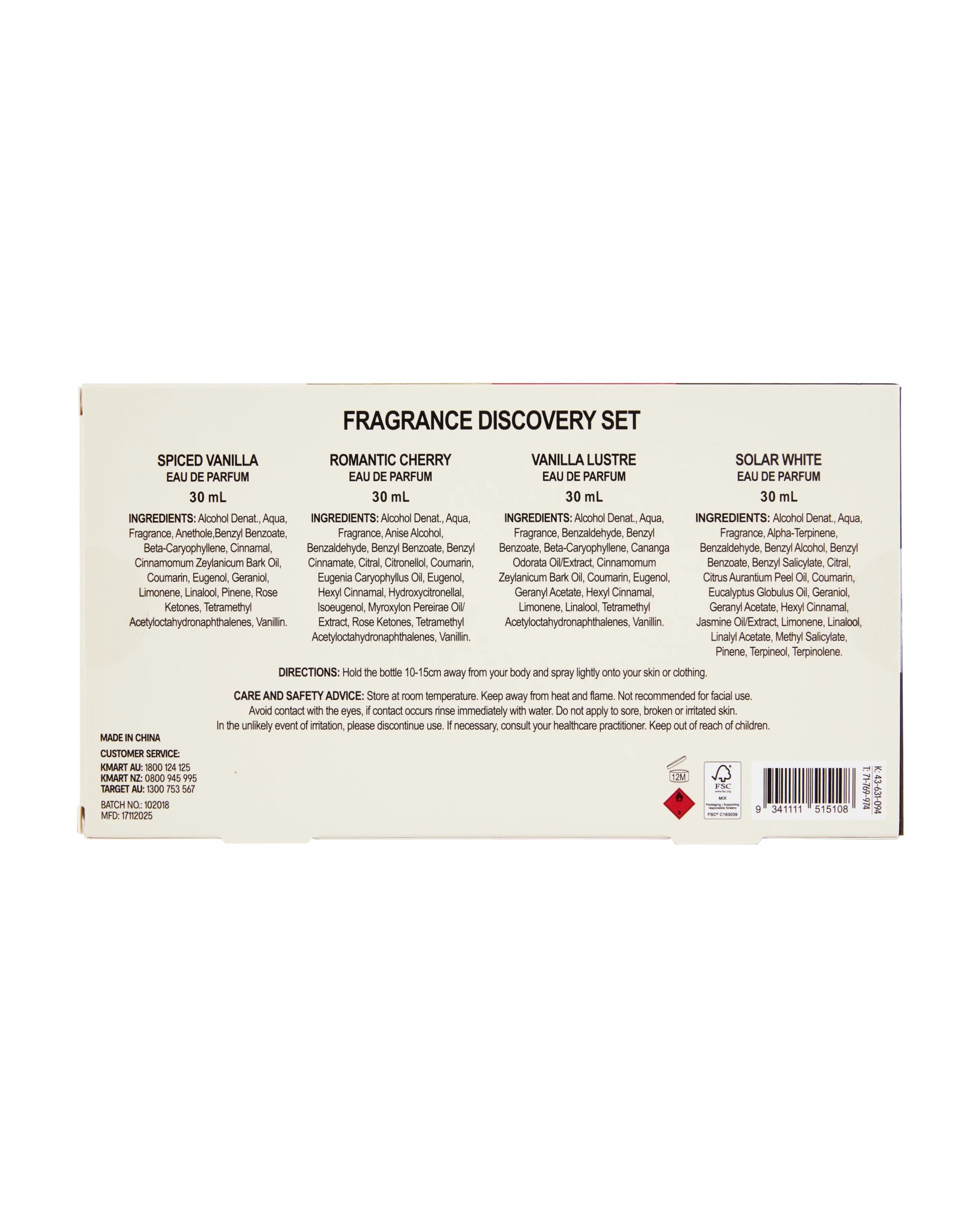 6 OXX Fragrance Eau De Parfum Fragrance Discovery Set, 6 of 6