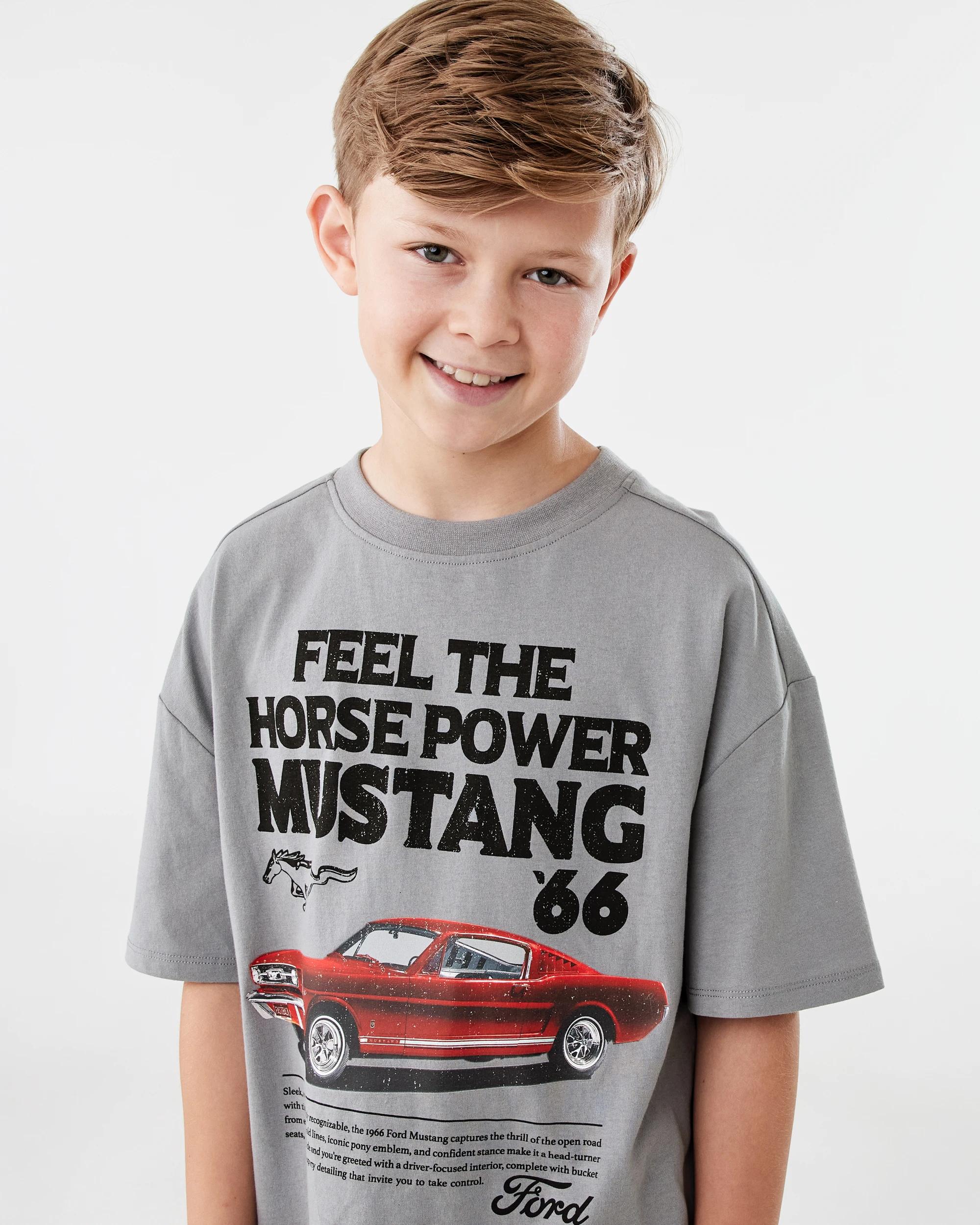 3 Ford Mustang License T-shirt Ford, 3 of 7