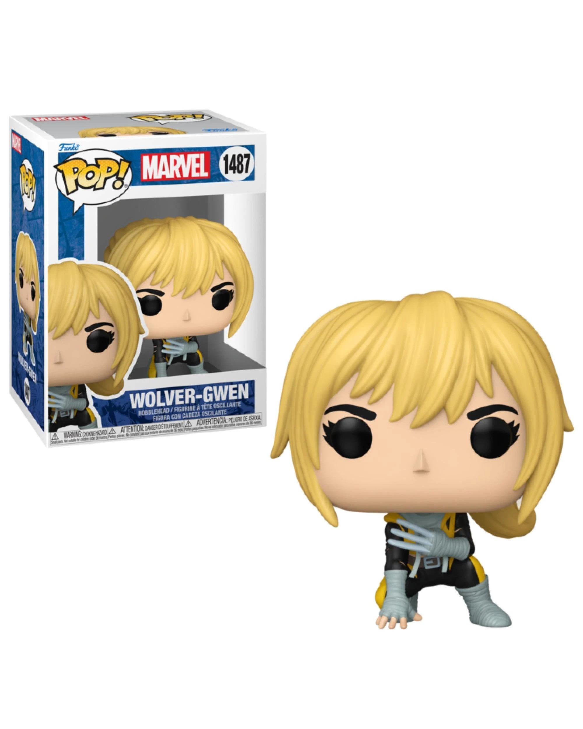 1 Marvel Comics: Gwen-Verse Wolver-Gwen Funko POP! Vinyl, 1 of 1