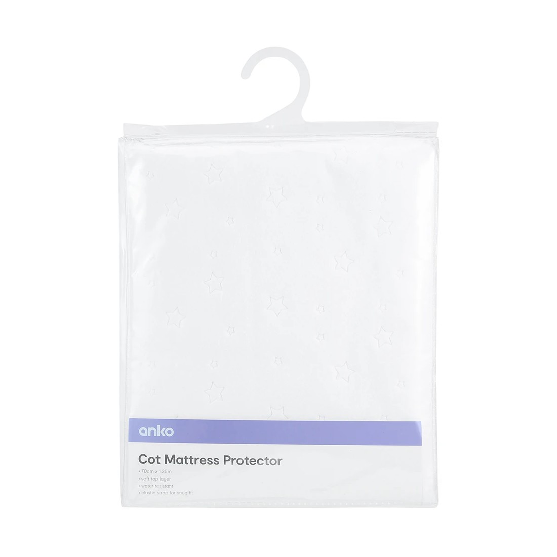 1 Cot Mattress Protector - White, 1 of 3