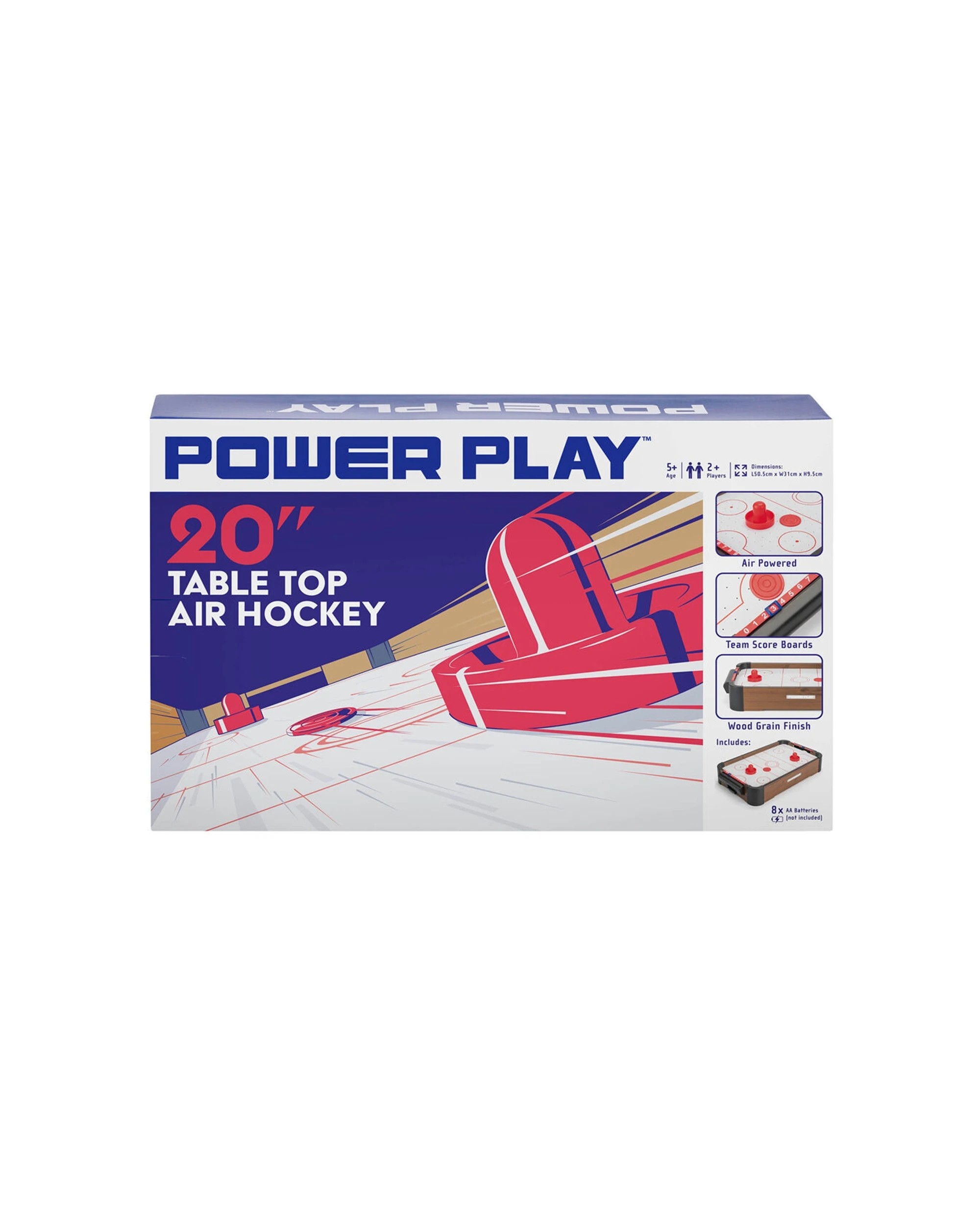 7 Wilton Bradley 20In Indoor Air Hockey Family Entertainment Game Table Tabletop - Multi, 7 of 8