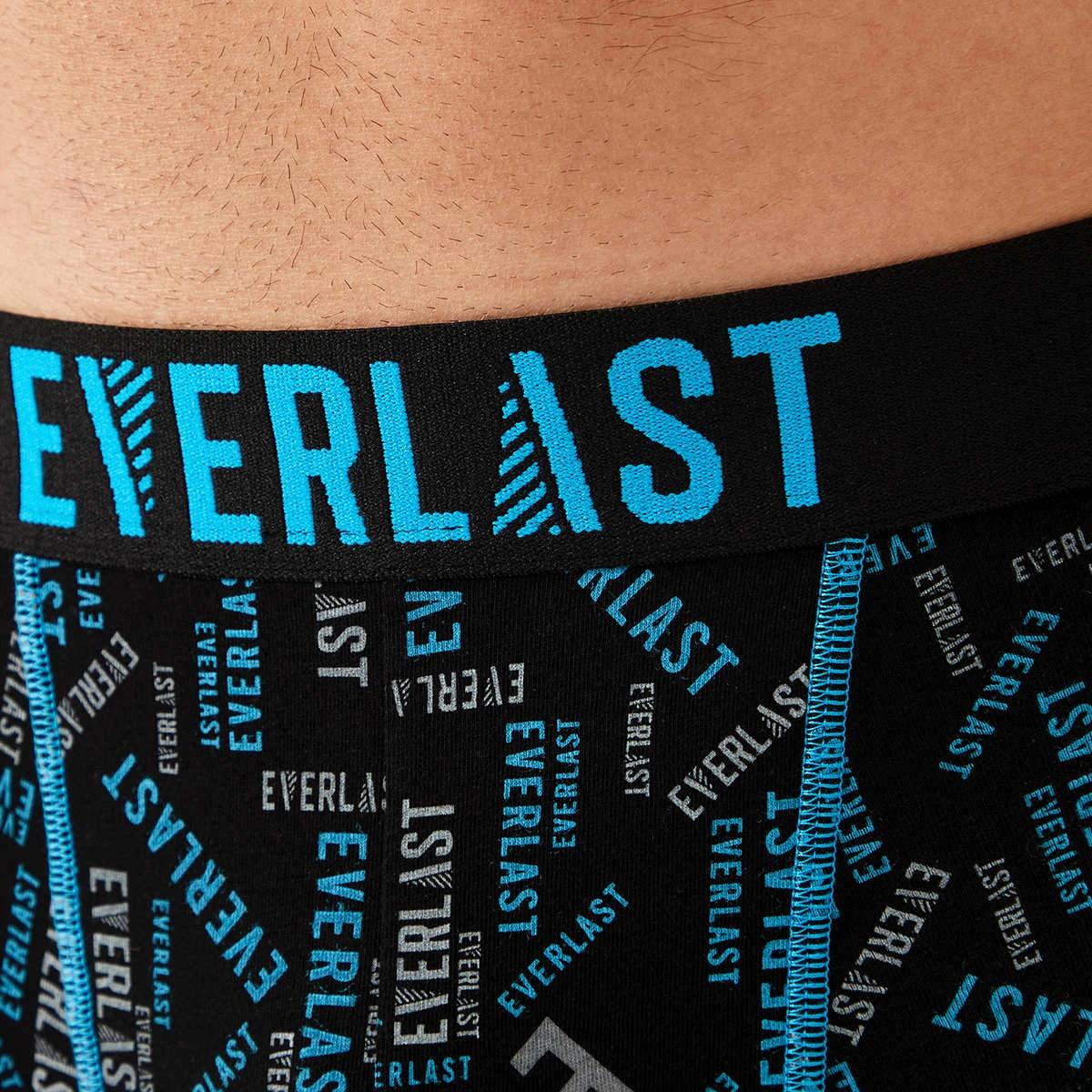 7 3 Pack Everlast Mens Workwear Trunks Print Logo, 7 of 7