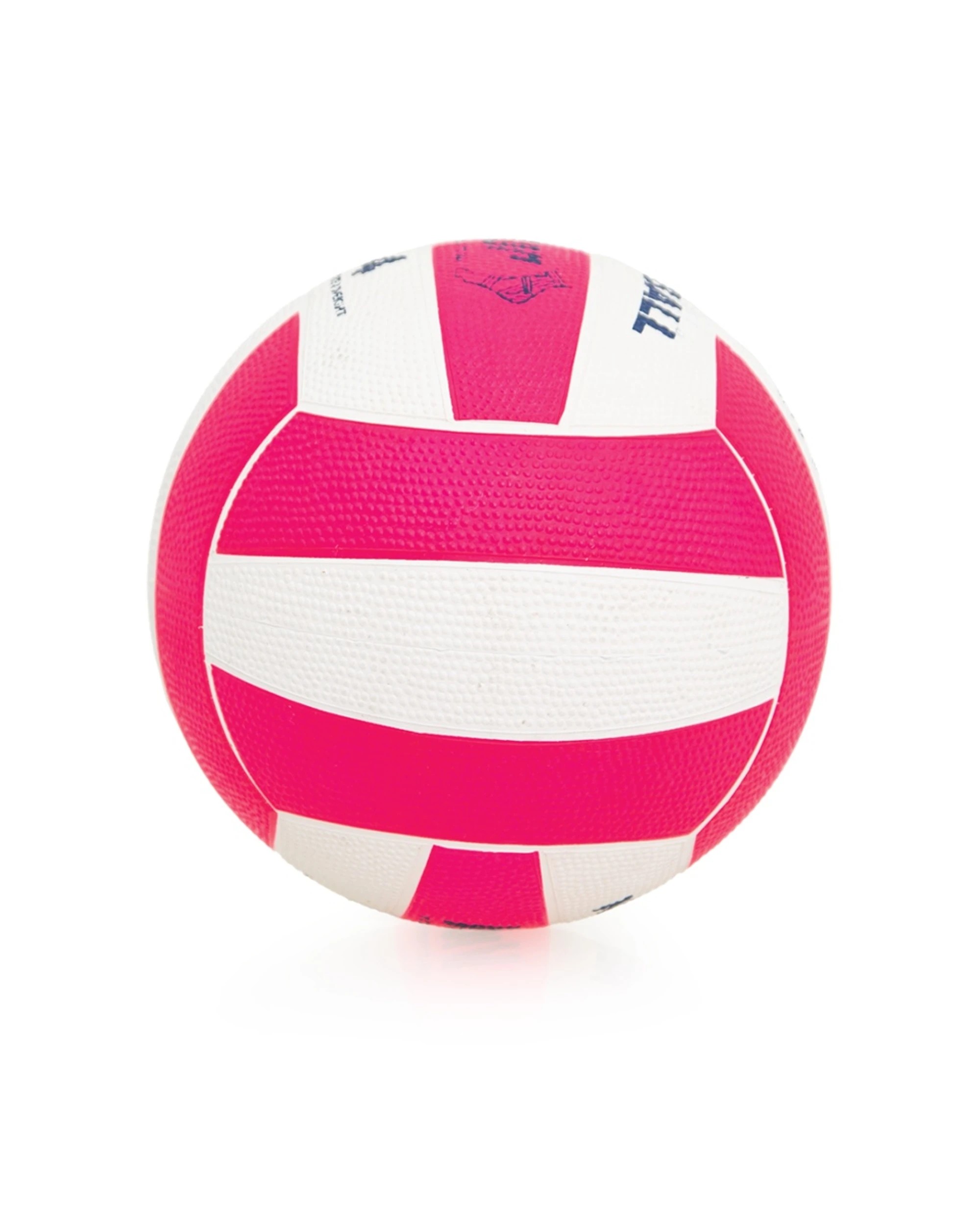 3 Victor Sports Rubber Netball Durable Training Ball Outdoor Use Size 4 - Pink, 3 of 3