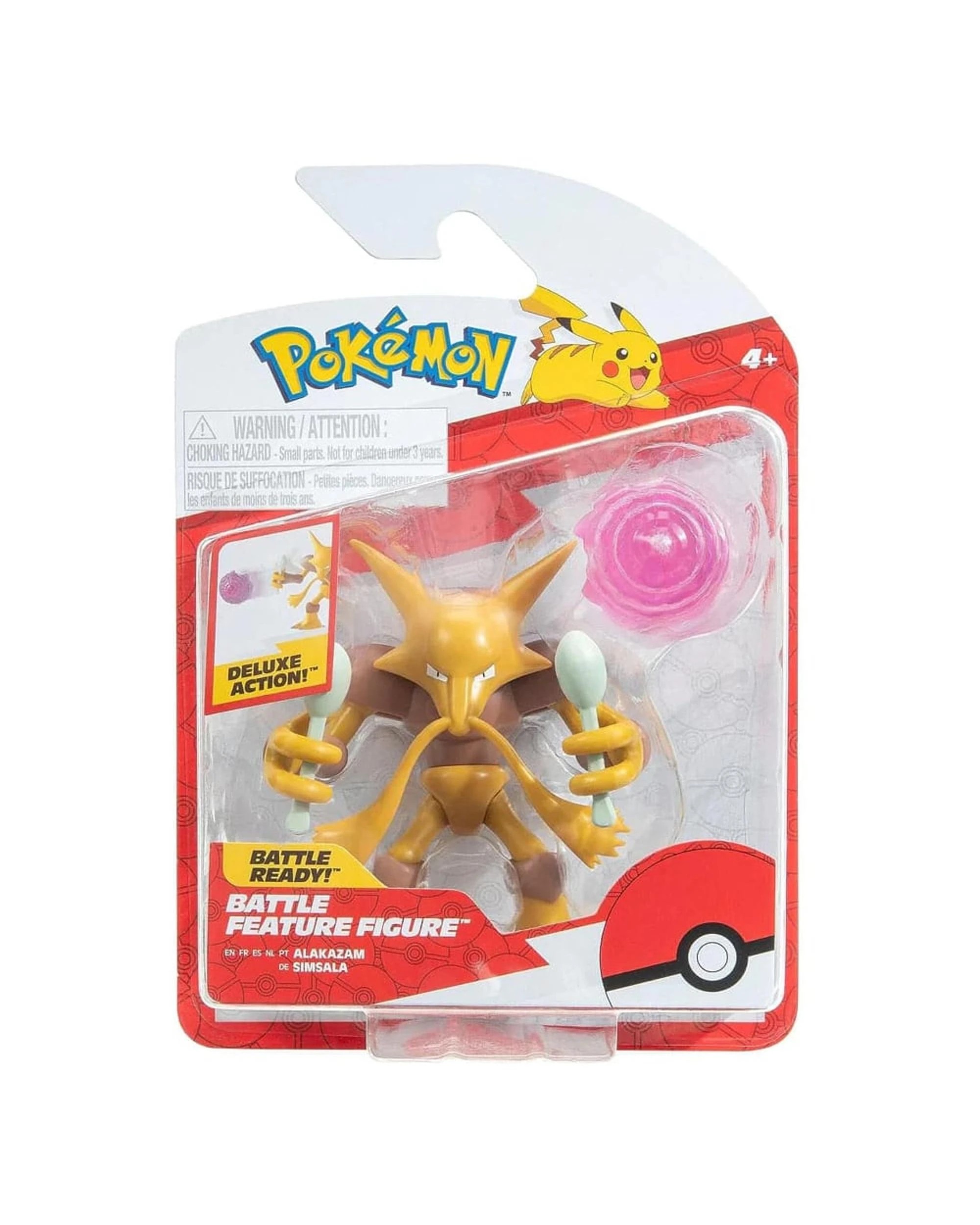 1 Pokemon Battle Figure Alakazam Action Figure, 1 of 1