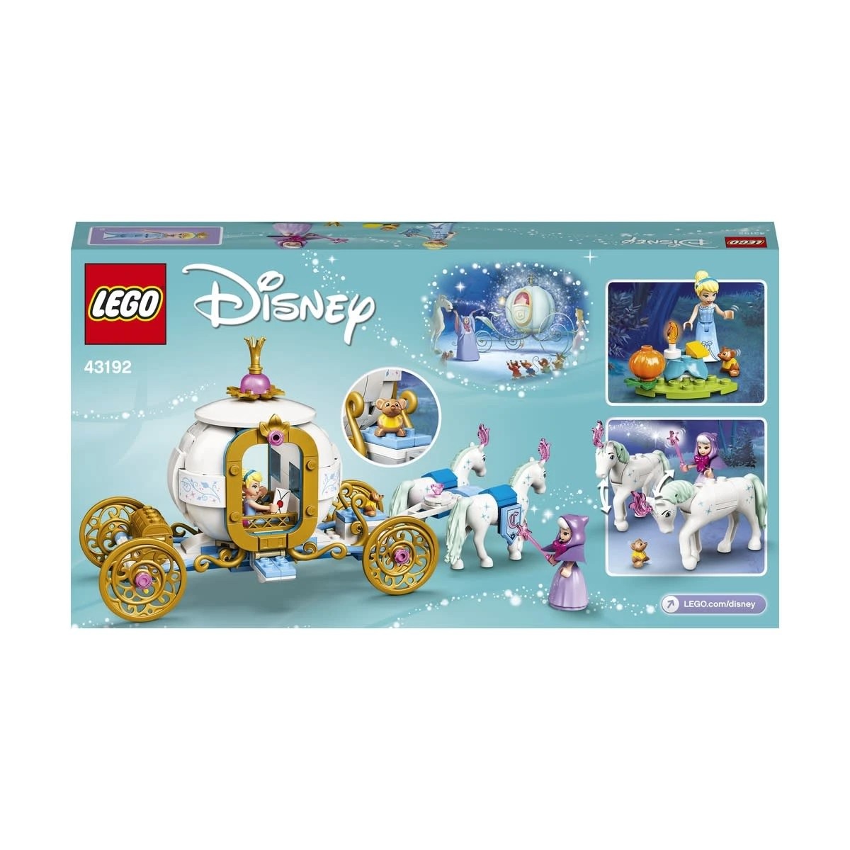 10 LEGO Disney Princess Cinderella's Royal Carriage 43192, 10 of 10