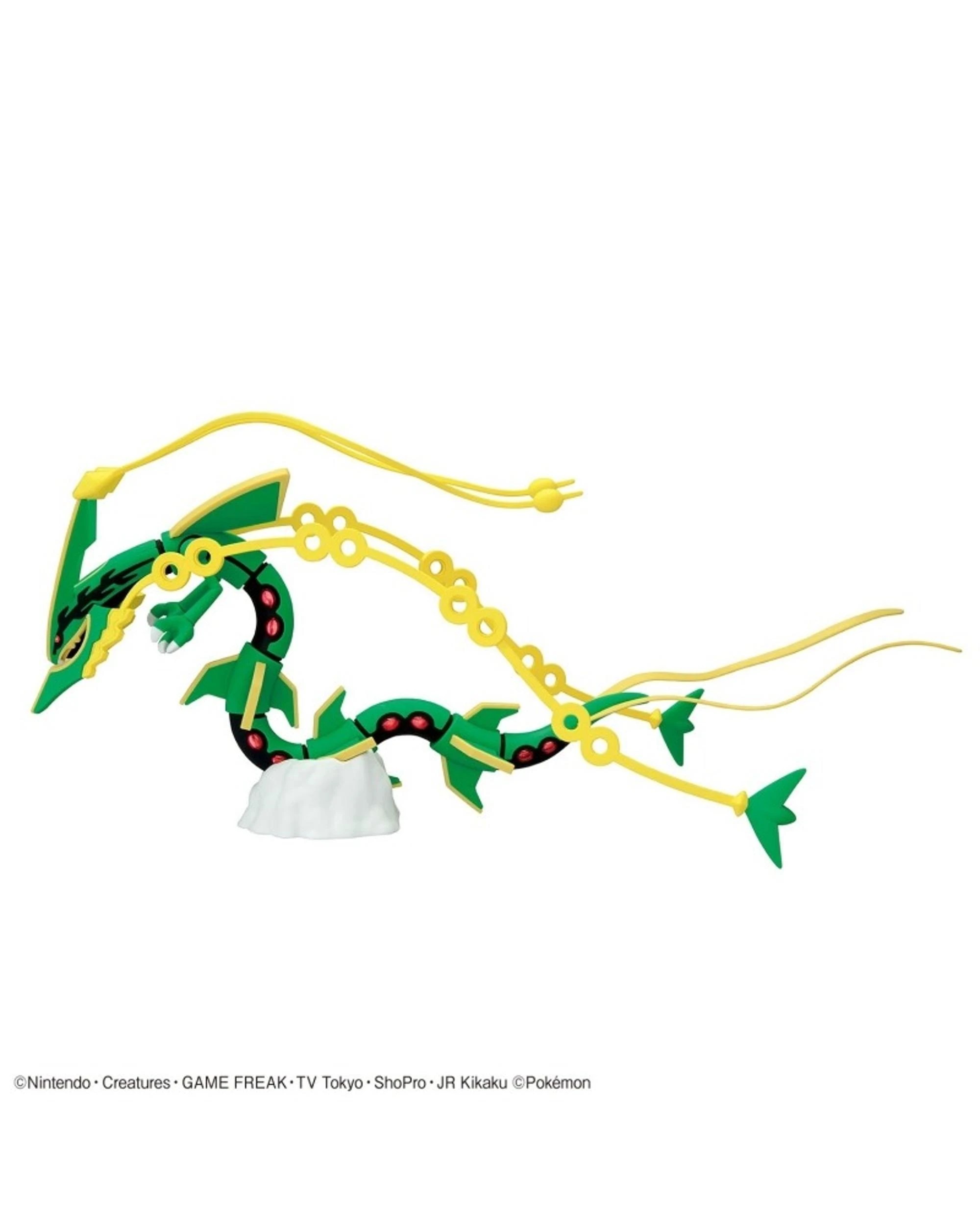 4 Bandai Pokemon Mega Rayquaza Model Kit, 4 of 7