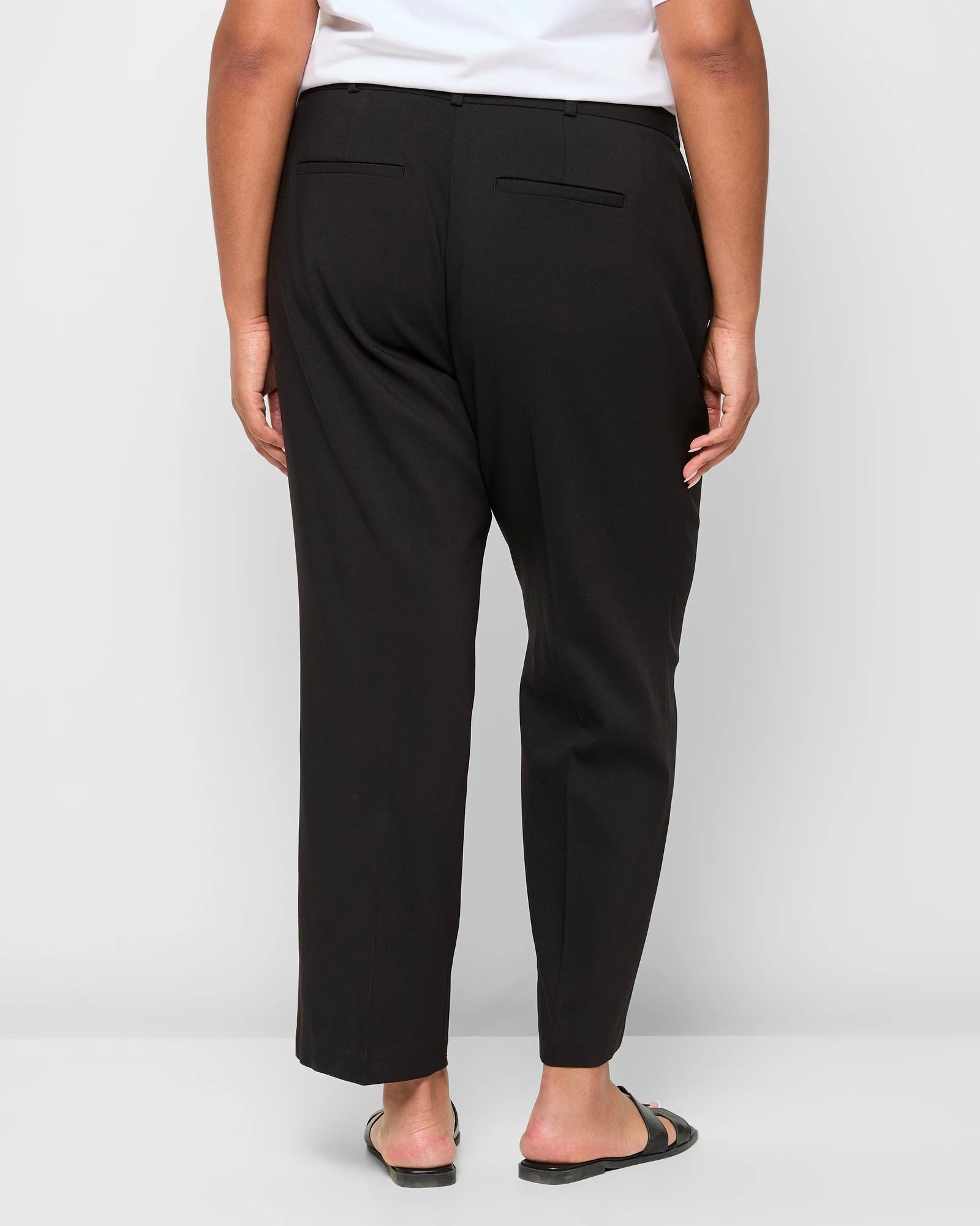 4 Target Plus Size Straight Leg Pants BLACK, 4 of 5