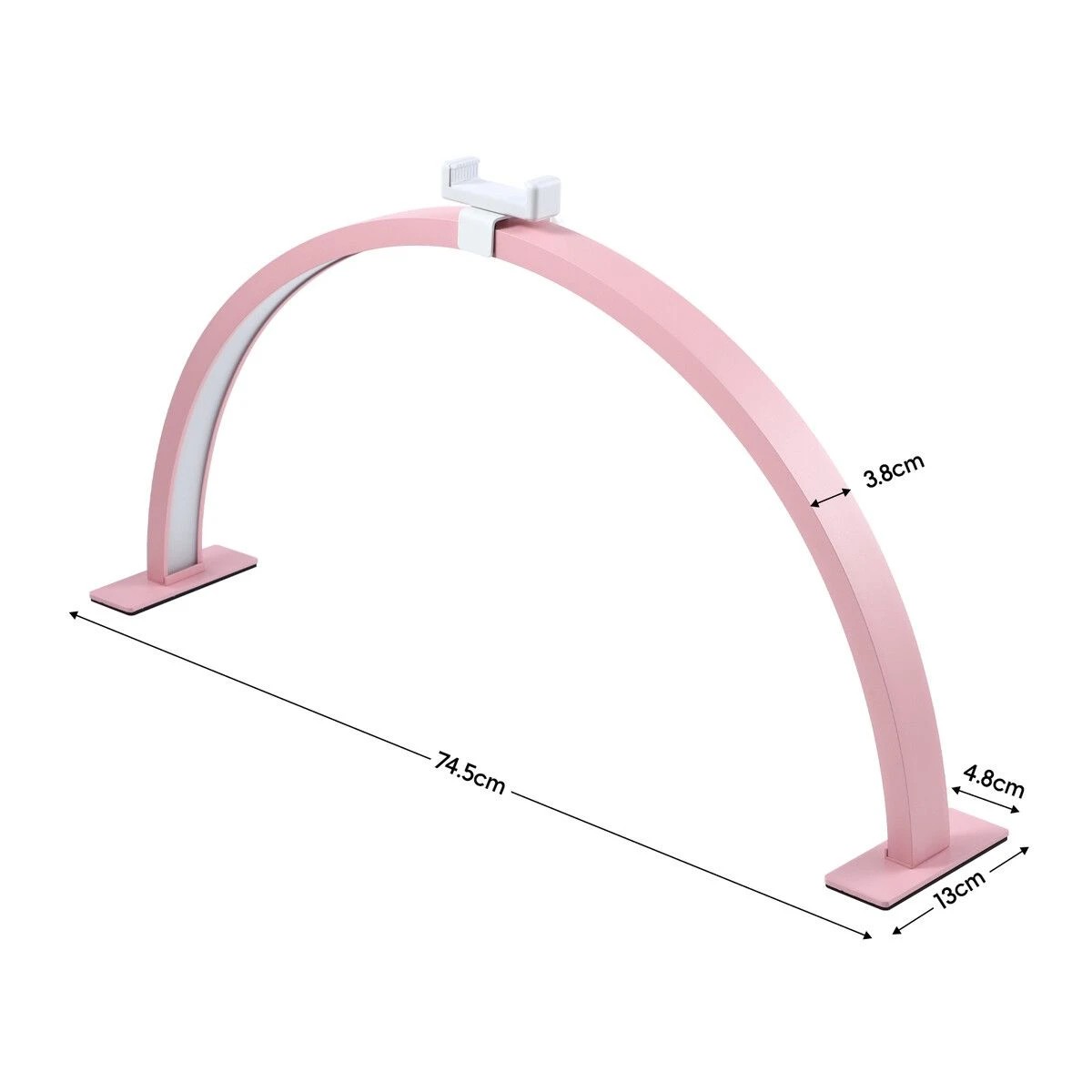 5 AUSWAY LED Half Moon Desk Lamp for Nail Lash Extensions, Adjustable, 5 of 6