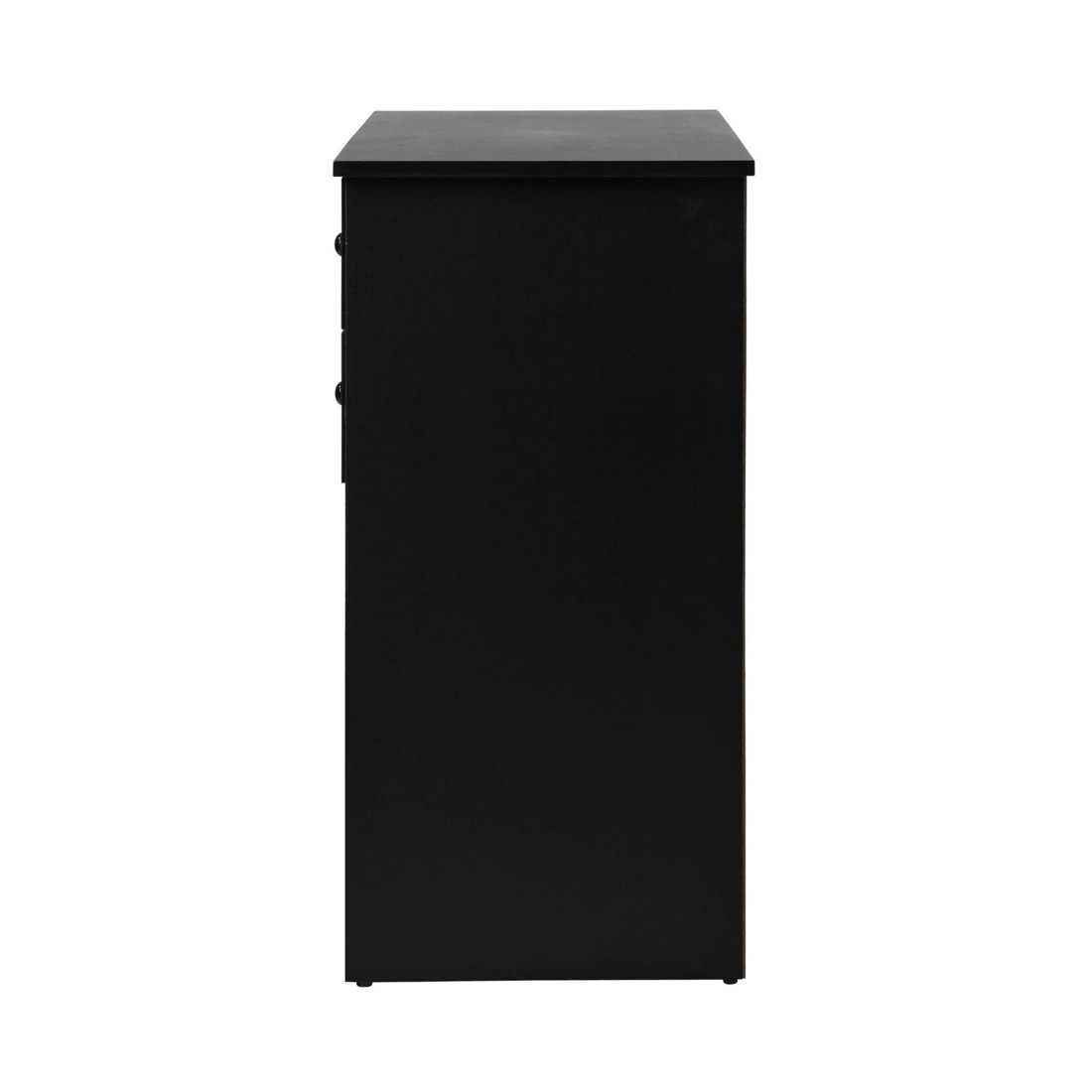 8 Oikiture Buffet Sideboard Storage Cabinet Cupboard
 - Black, 8 of 10