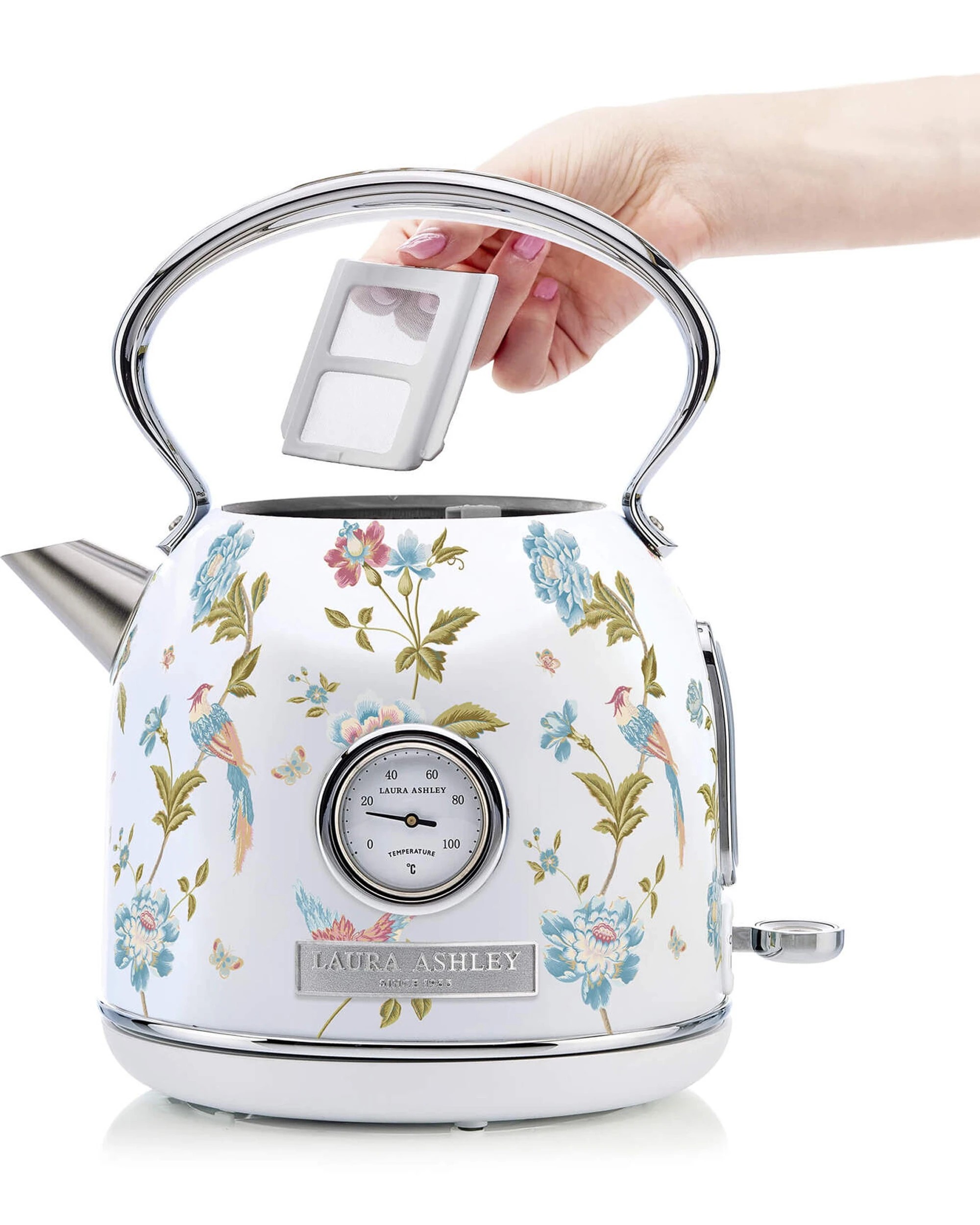 5 Laura Ashley Elveden 1.7L Electric Kettle And 4 Slice Toaster Combo - Pattern, 5 of 7