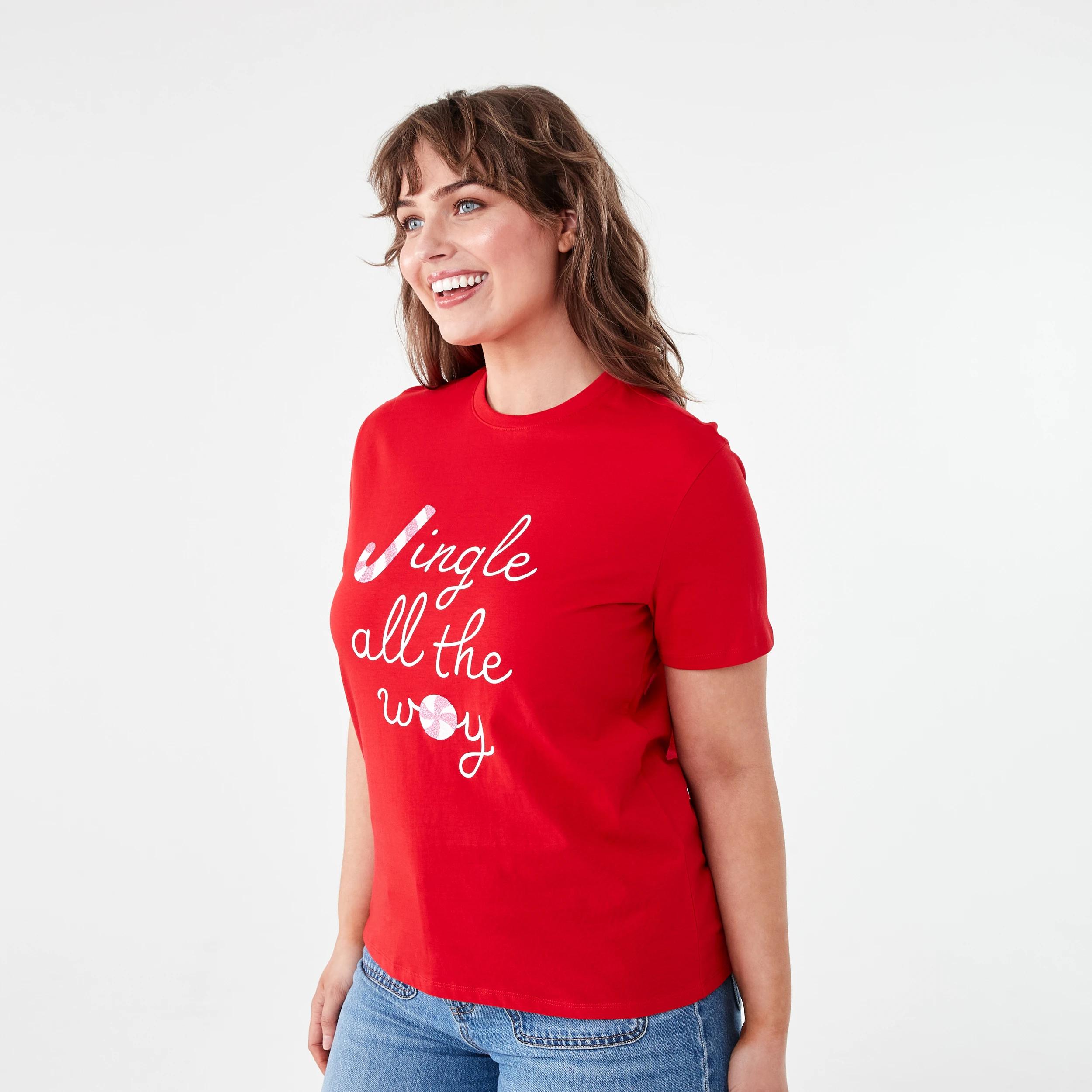 2 Short Sleeve Christmas T-shirt Jingle, 2 of 5