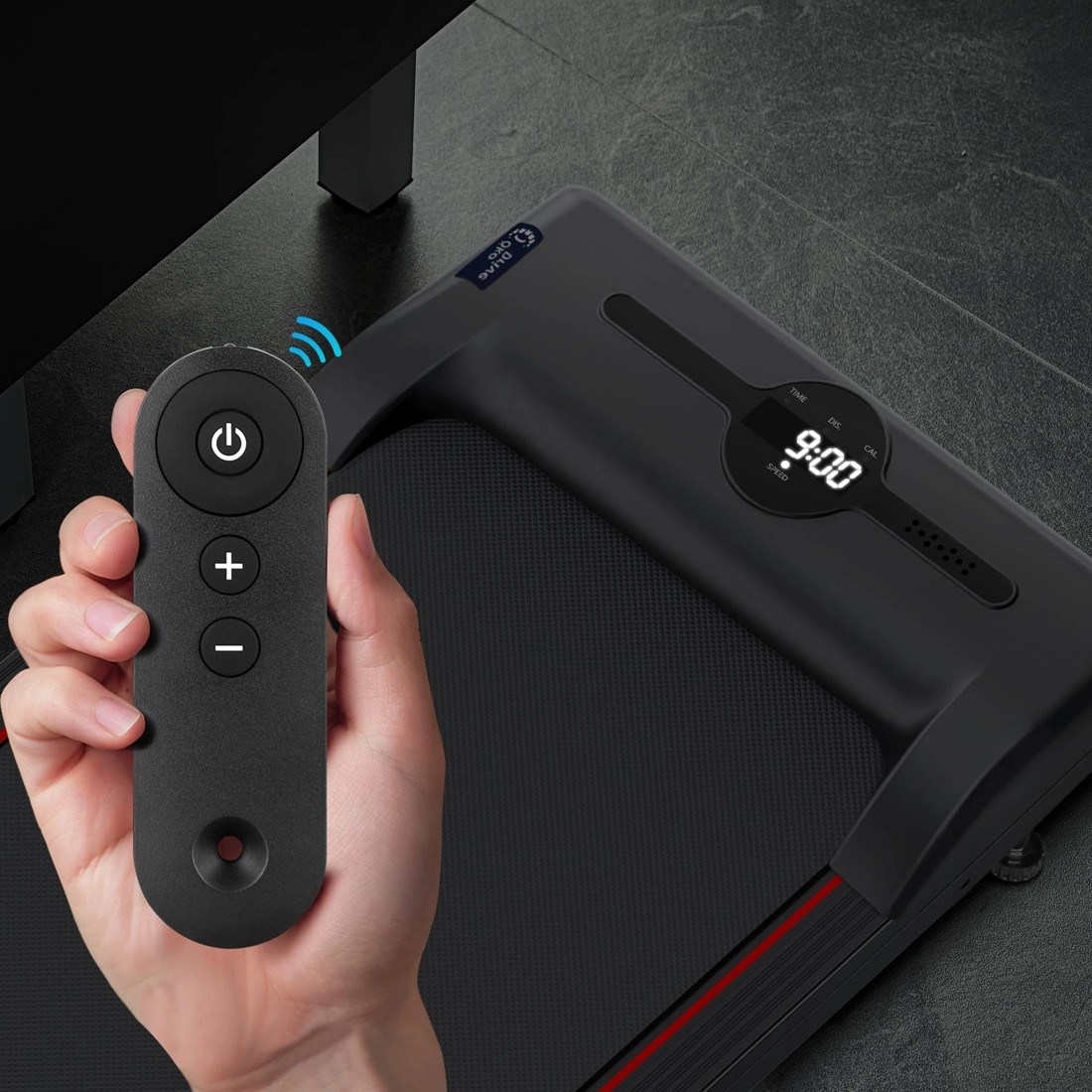 7 Black Lord Treadmill Walking Pad Foldable - Black, 7 of 9