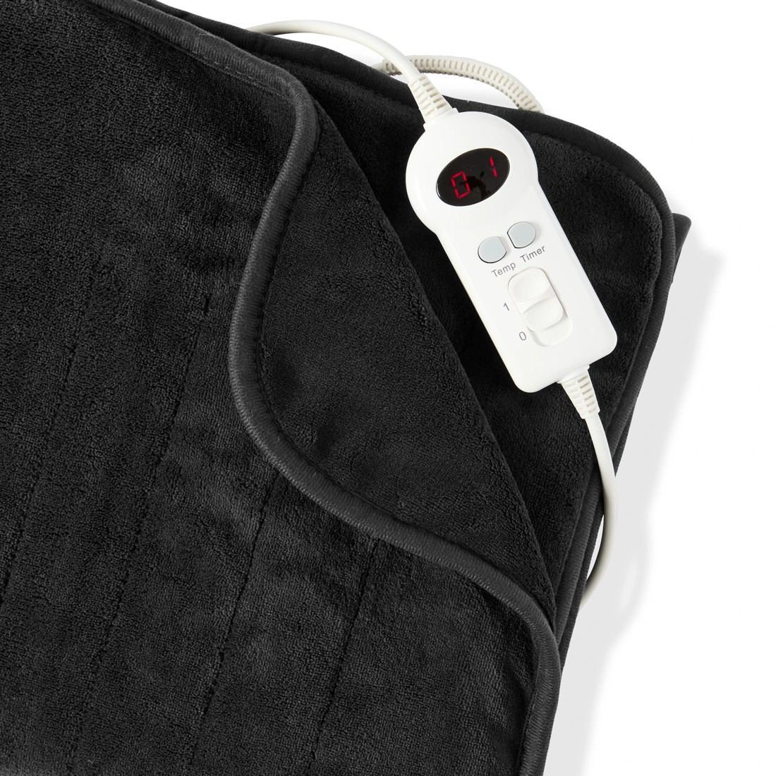 6 Heated Throw - Grey, 6 of 6