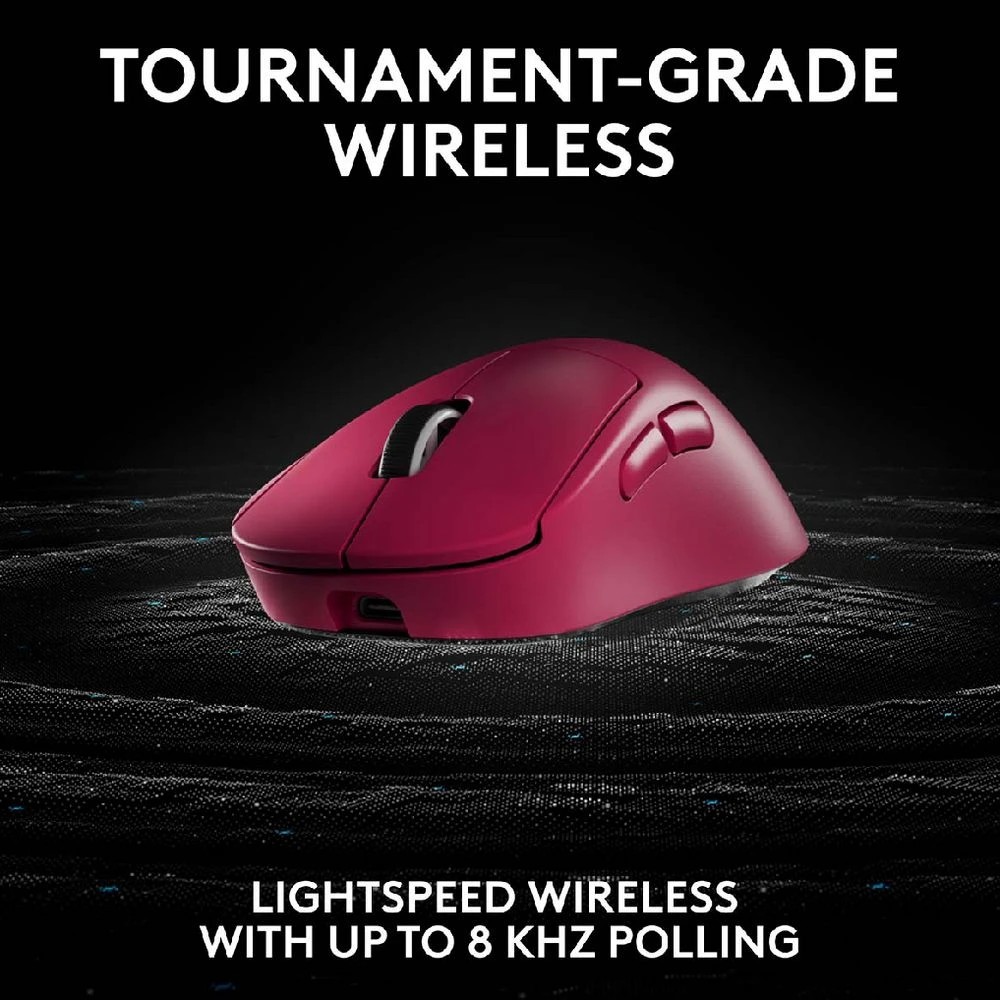 10 Logitech G PRO X Superlight 2 DEX Wireless Mouse Magenta, 10 of 10