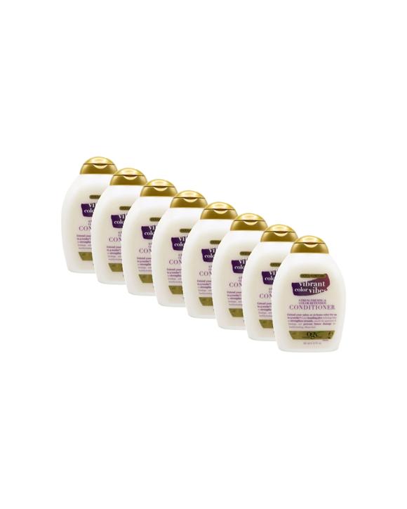 OGX 8PK Vibrant Color Vibes Strengthening Retention Hair Conditioner 385m - Multi