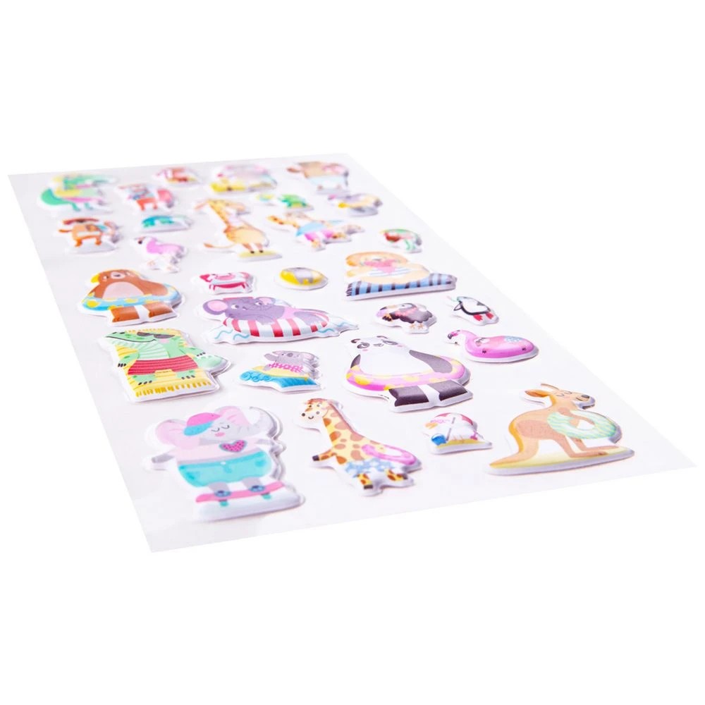 3 Learning Can Be Fun Beach Buddies Puffy Stickers, 3 of 3