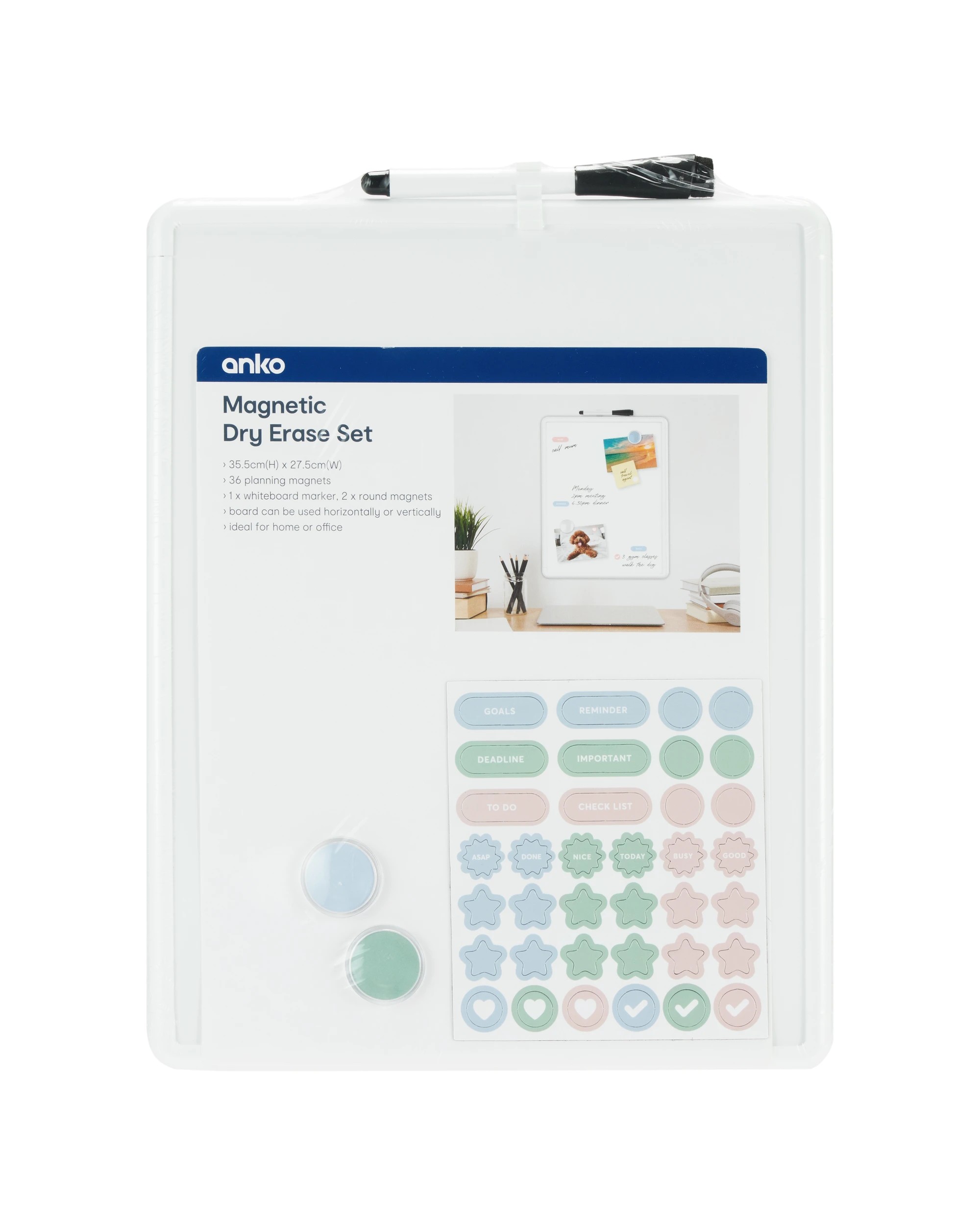 8 Magnetic Dry Erase Set, 8 of 9