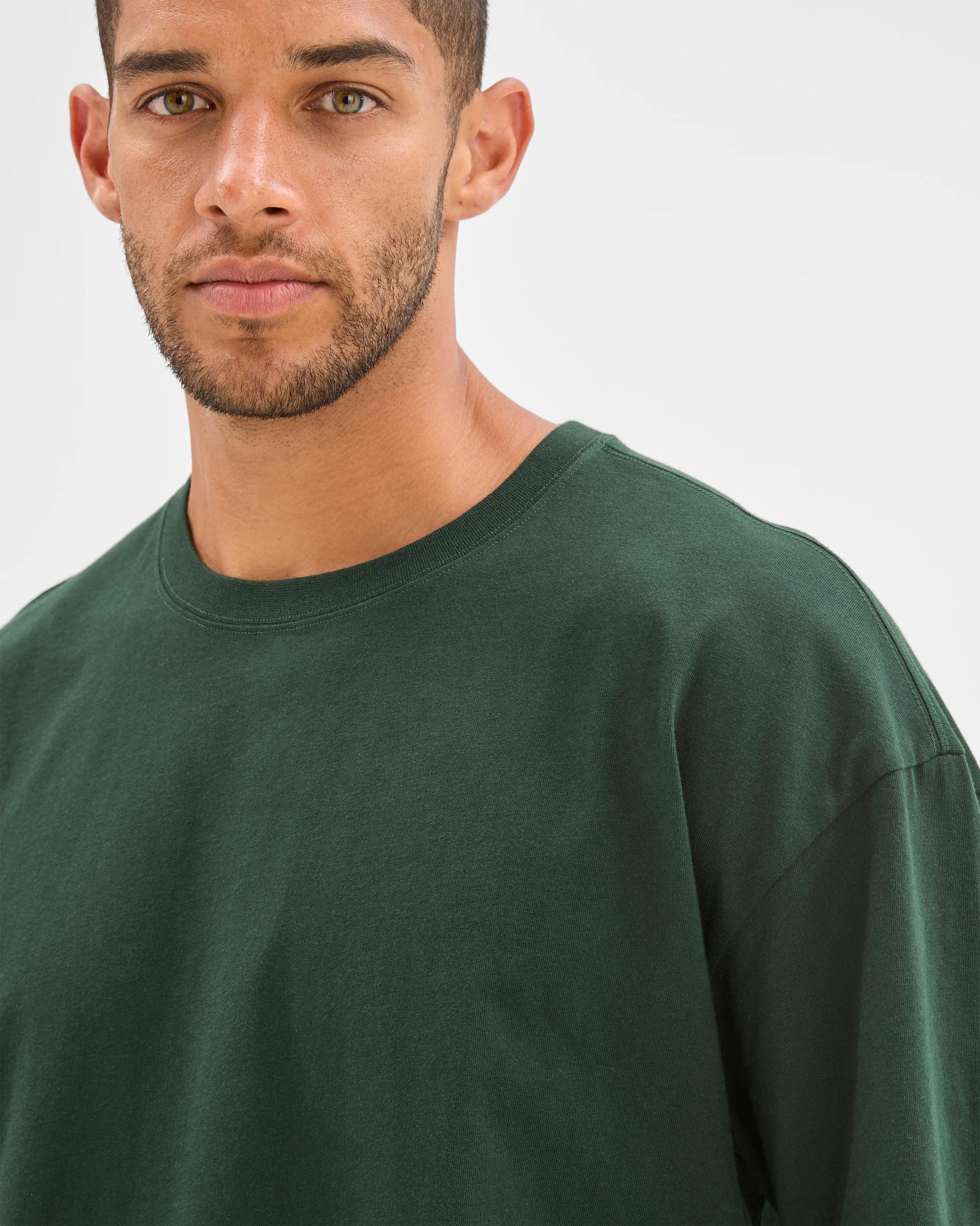 5 Target Australian Cotton Oversized T-Shirt WINTER GREEN, 5 of 6