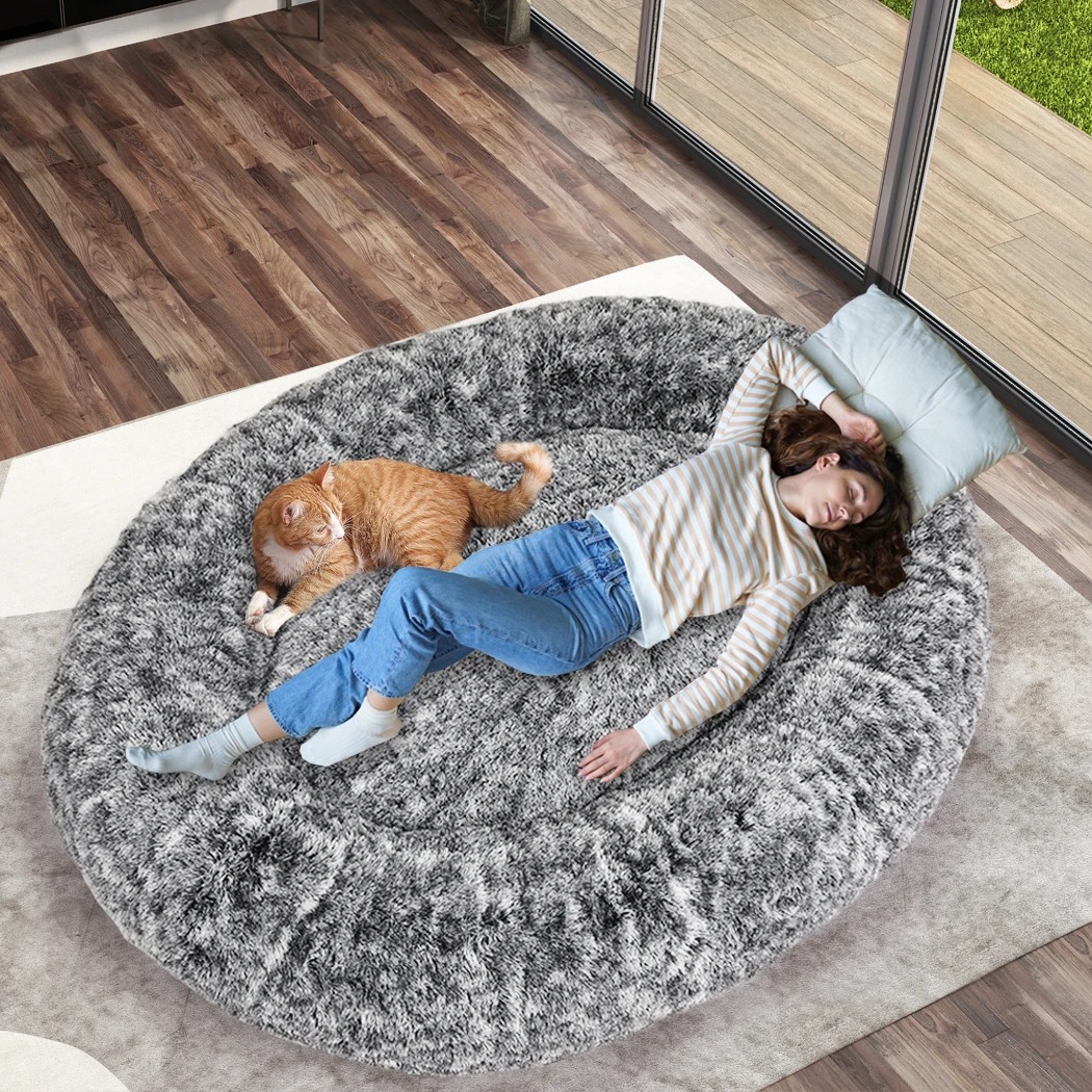 7 The Nap Bed 1.8M Pet Bed Cover in Charcoal Colour, 7 of 8