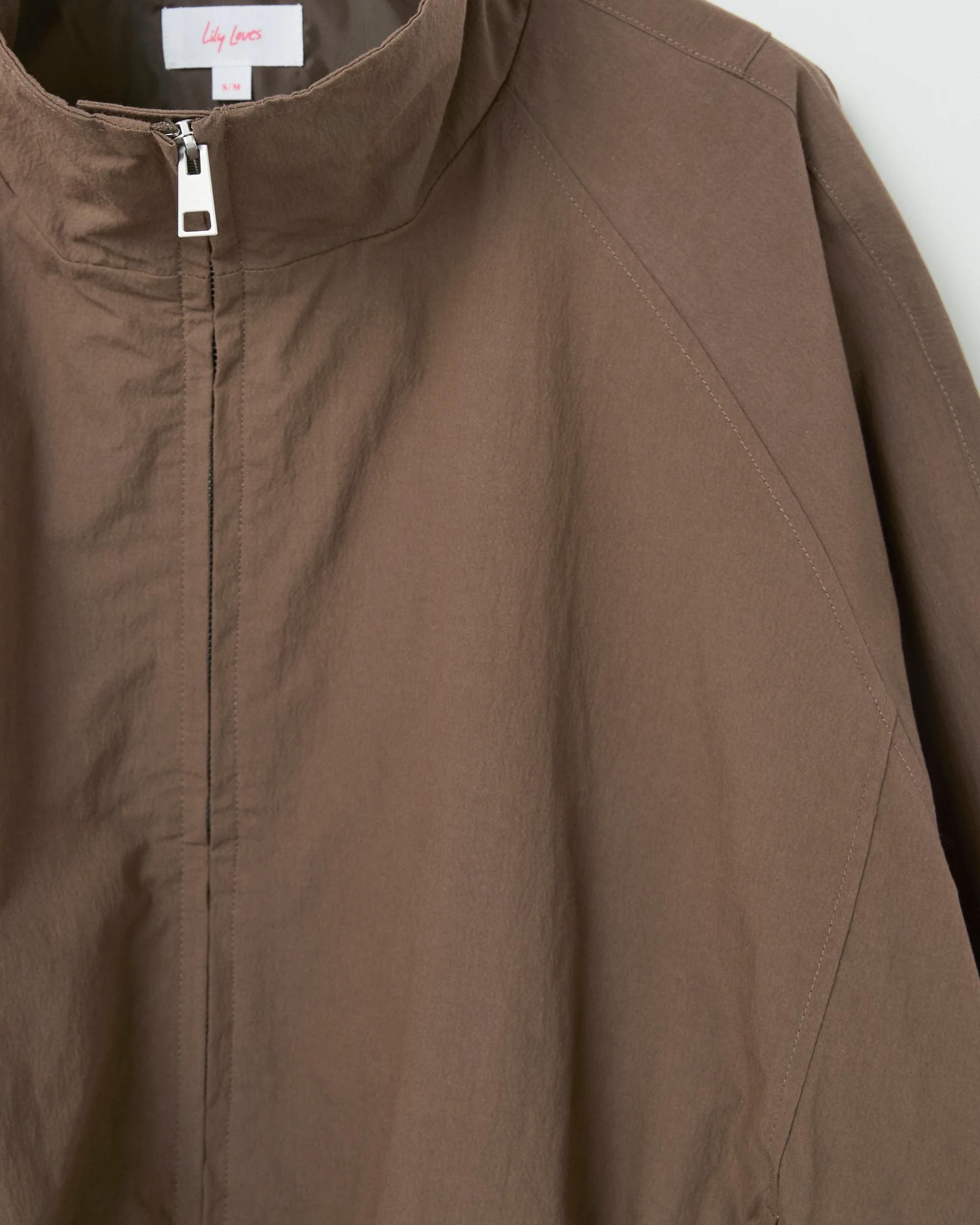 9 Lily Loves Australian Cotton Blend Parker Jacket DARK KHAKI, 9 of 9
