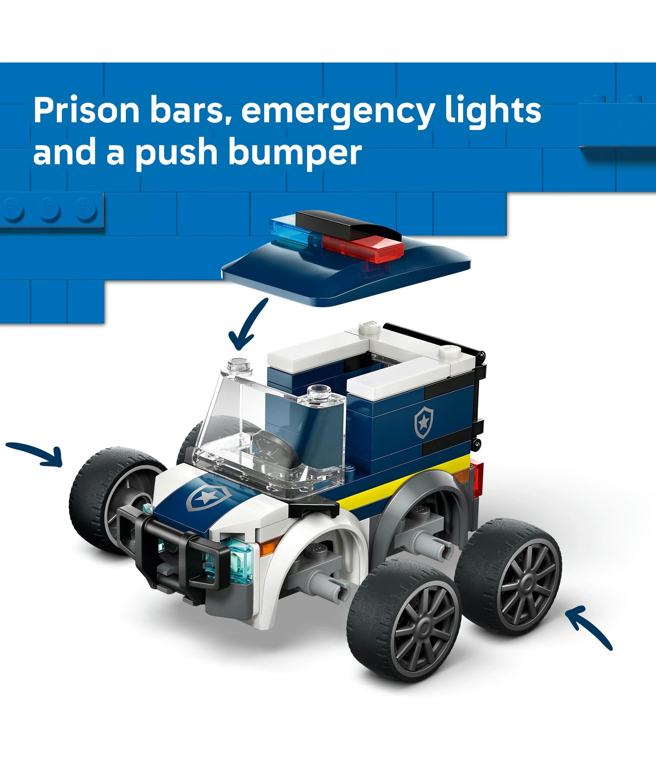 4 LEGO City Rides Police Truck 60481, 4 of 10