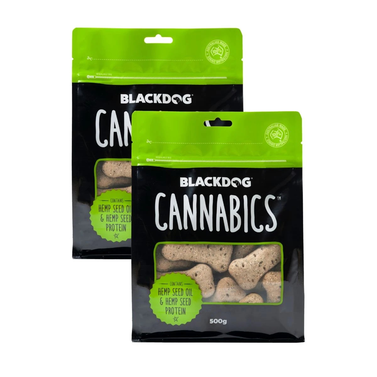 1 Blackdog Blackdog Cannabics - 500gx2, 1 of 1