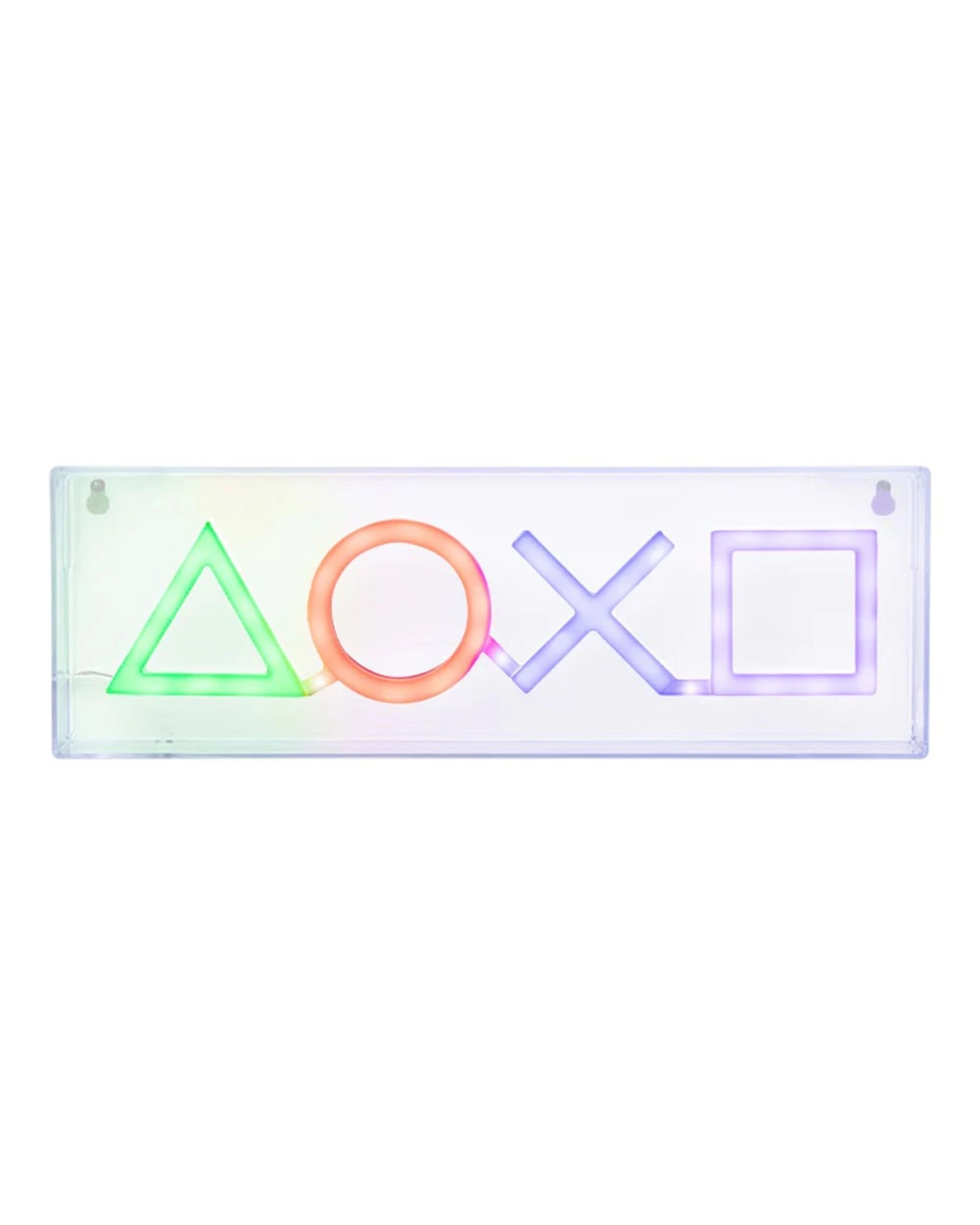 1 PlayStation - Controller Icons Neon LED Light - Multi, 1 of 4