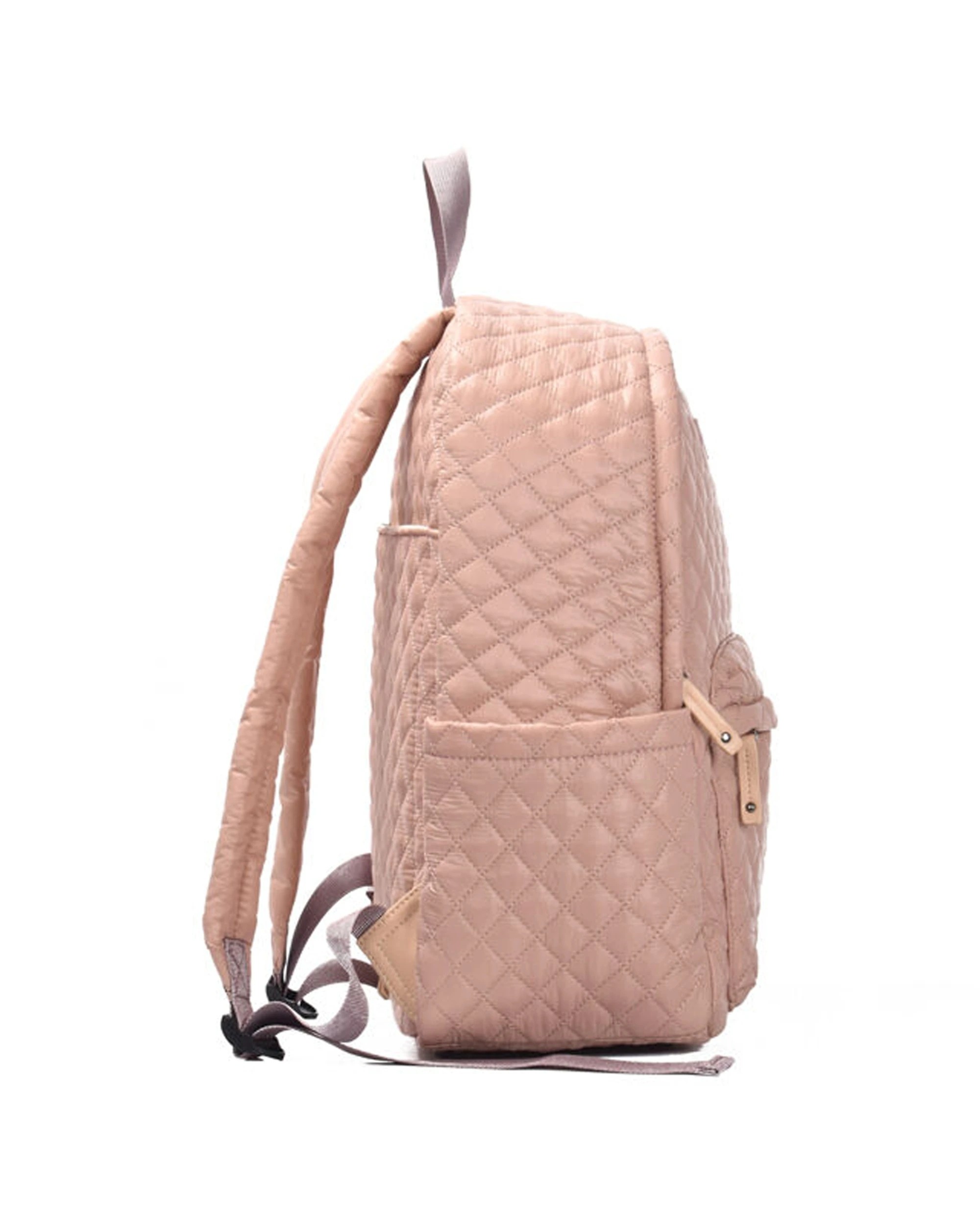 2 Tosca Metro Quilted Oxford Travel 15" Laptop Backpack - Pink, 2 of 9
