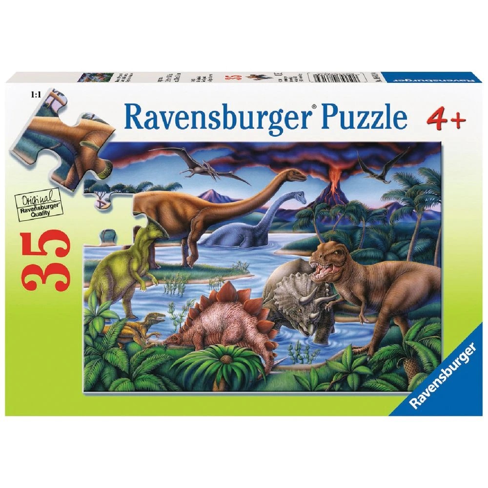 1 Ravensburger Puzzle Dinosaur Playground, 1 of 2