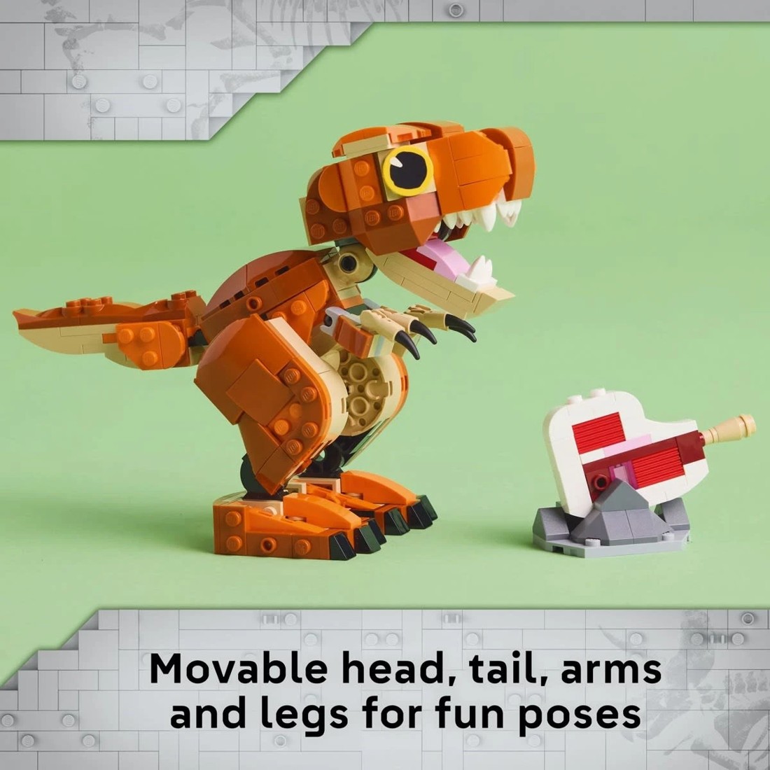 6 LEGO Jurassic World Little Eatie: T. rex 76967, 6 of 9