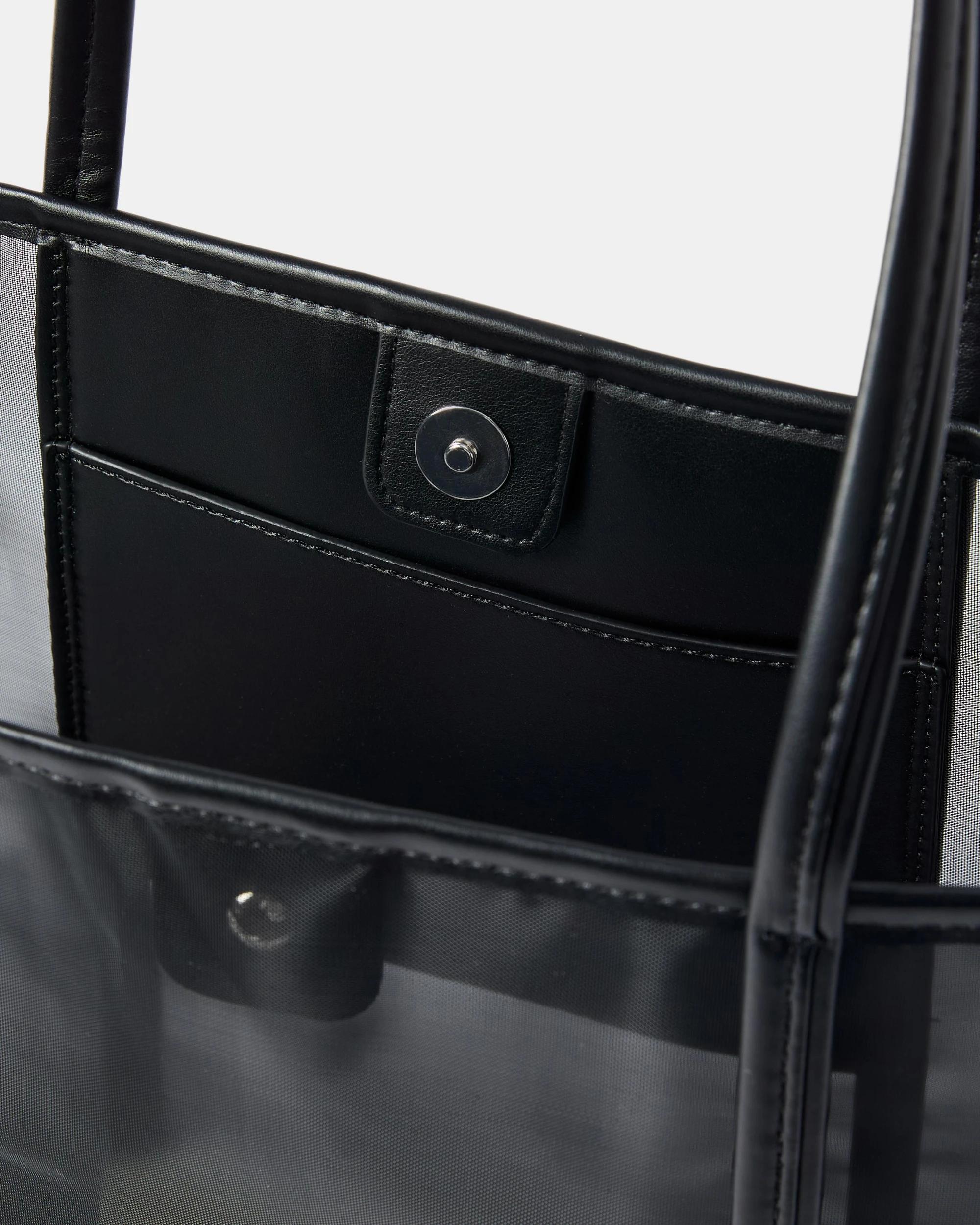 3 Mesh Tote Bag Black, 3 of 4