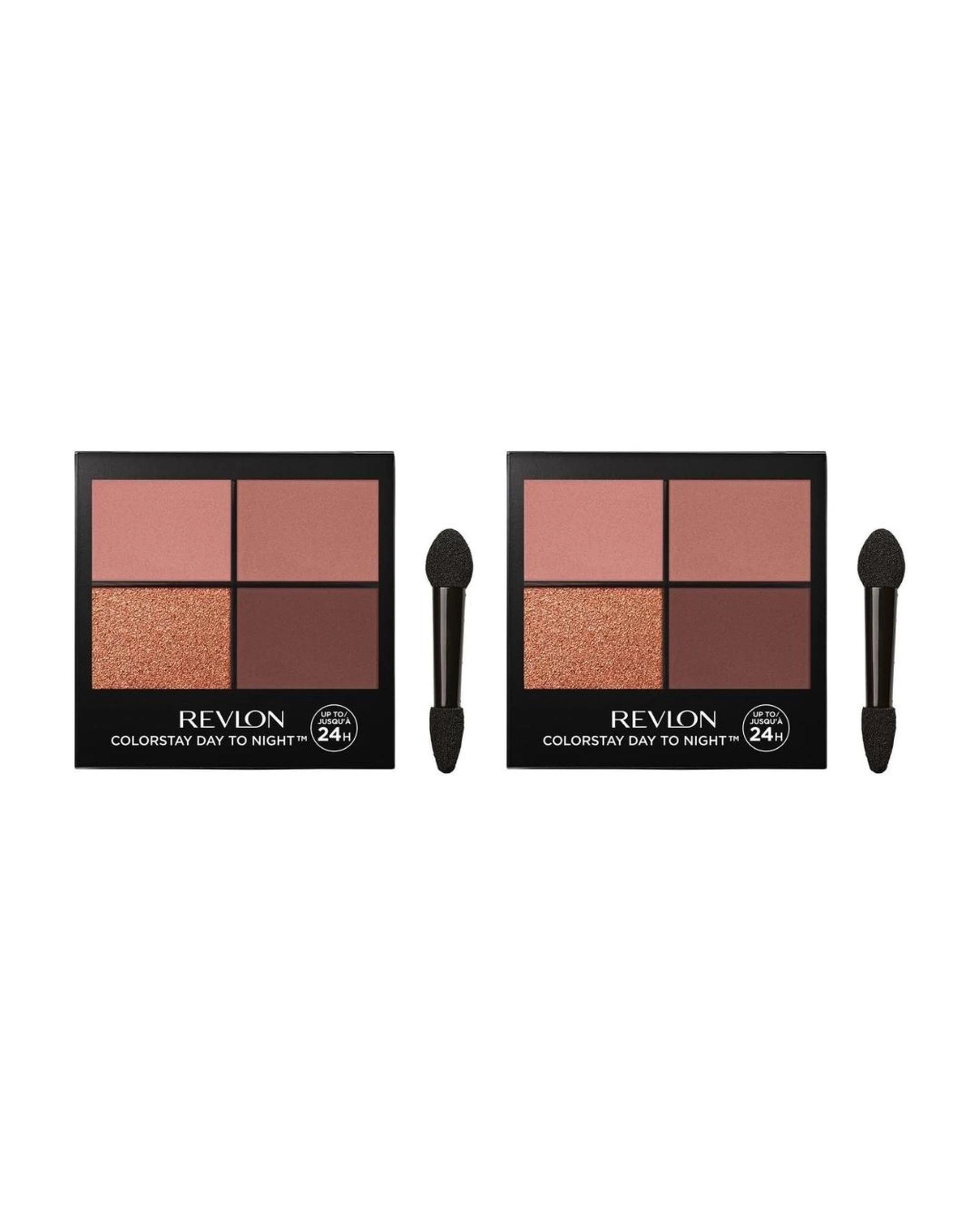 1 2 x Revlon ColorStay Day to Night Eye Shadow 4.8g - Stylish - Brown, 1 of 2