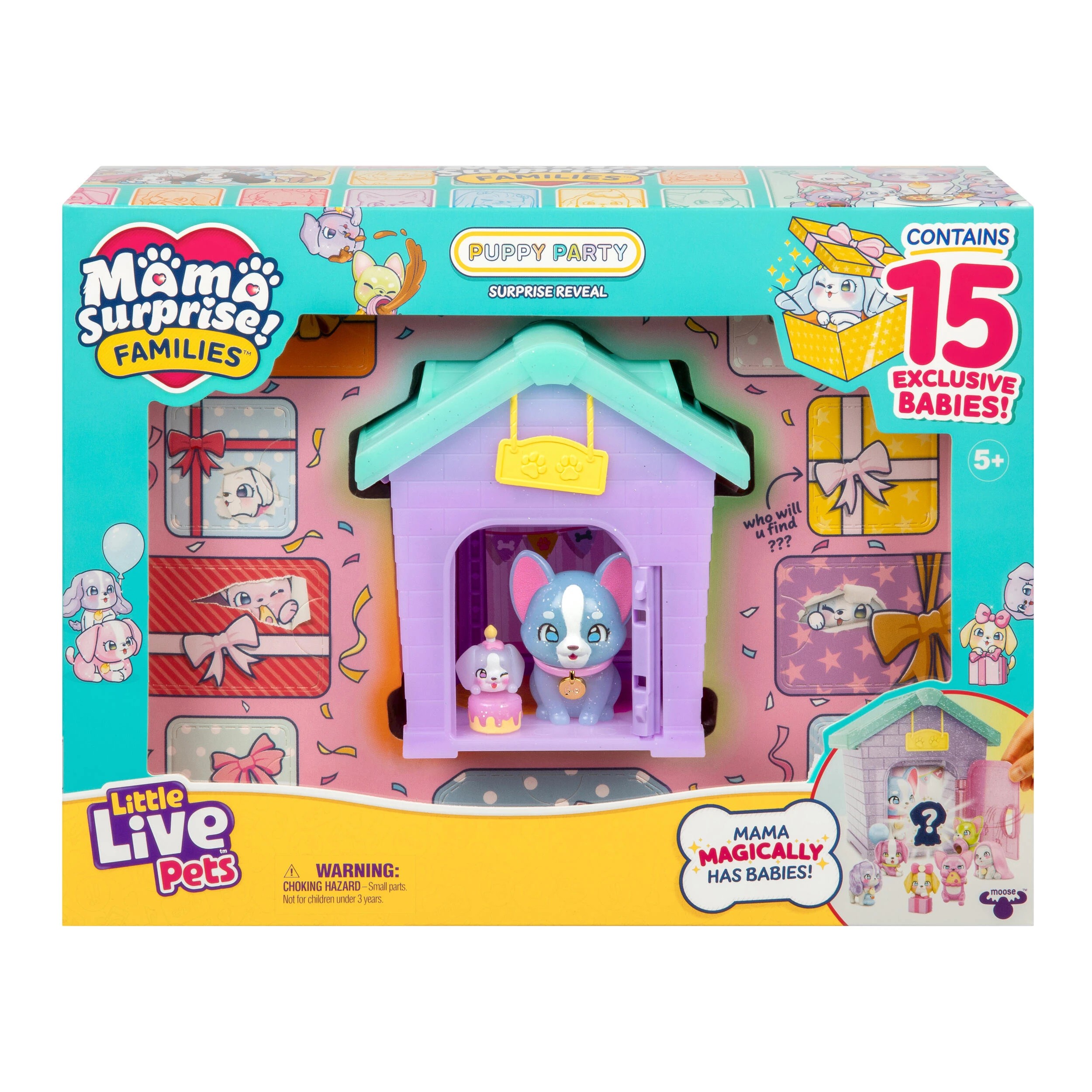 1 Little Live Pets Mama Surprise Puppy Party Pack, 1 of 6