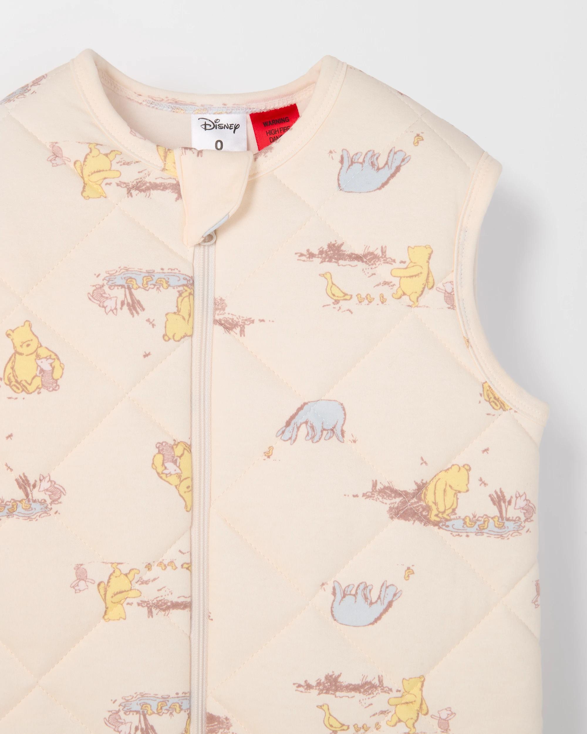 2 Disney Winnie The Pooh Australian Cotton Baby Sleeveless Sleeping Bag WINNIE THE POOH, 2 of 3