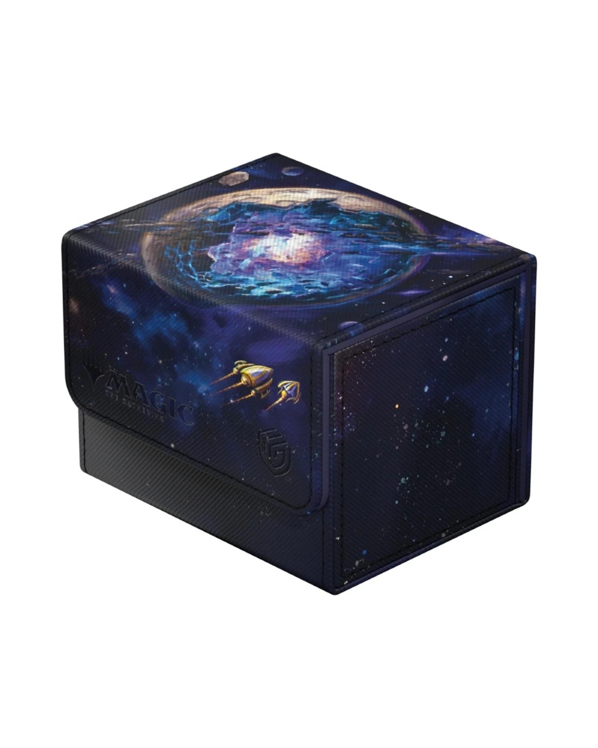 1 Ultimate Guard Magic the Gathering Edge of Eternities XenoSkin Sidewinder 100+ Gemstone Caverns Deck Box - Multi, 1 of 4