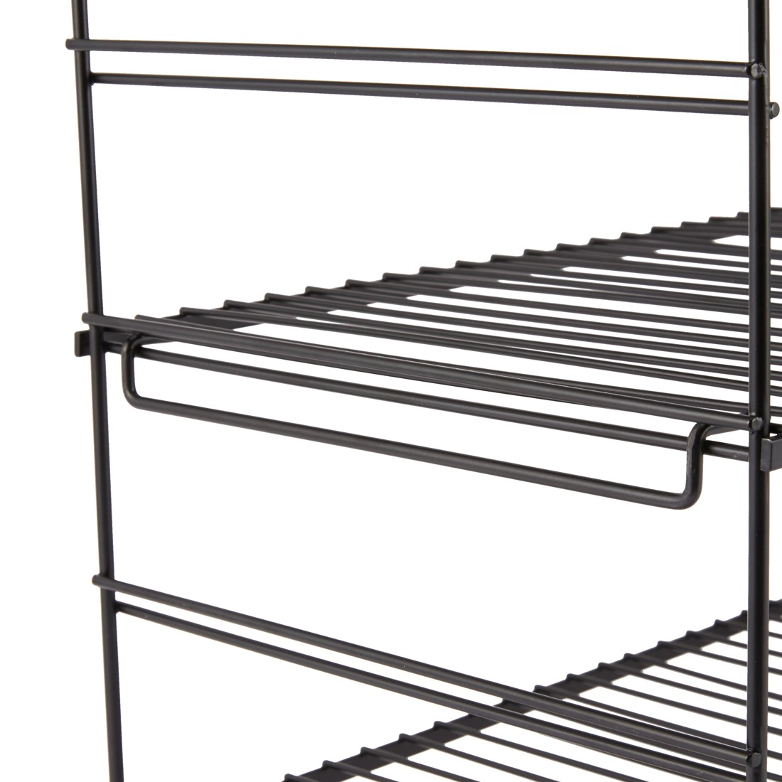 5 Black Wire 3 Tier Shelf, 5 of 7