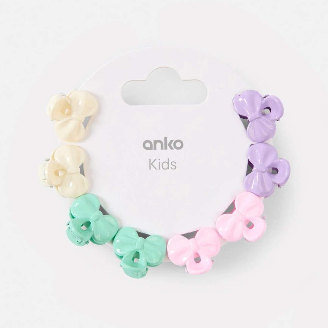 3 8 Pack Bow Claw Hair Clips, 3 of 3