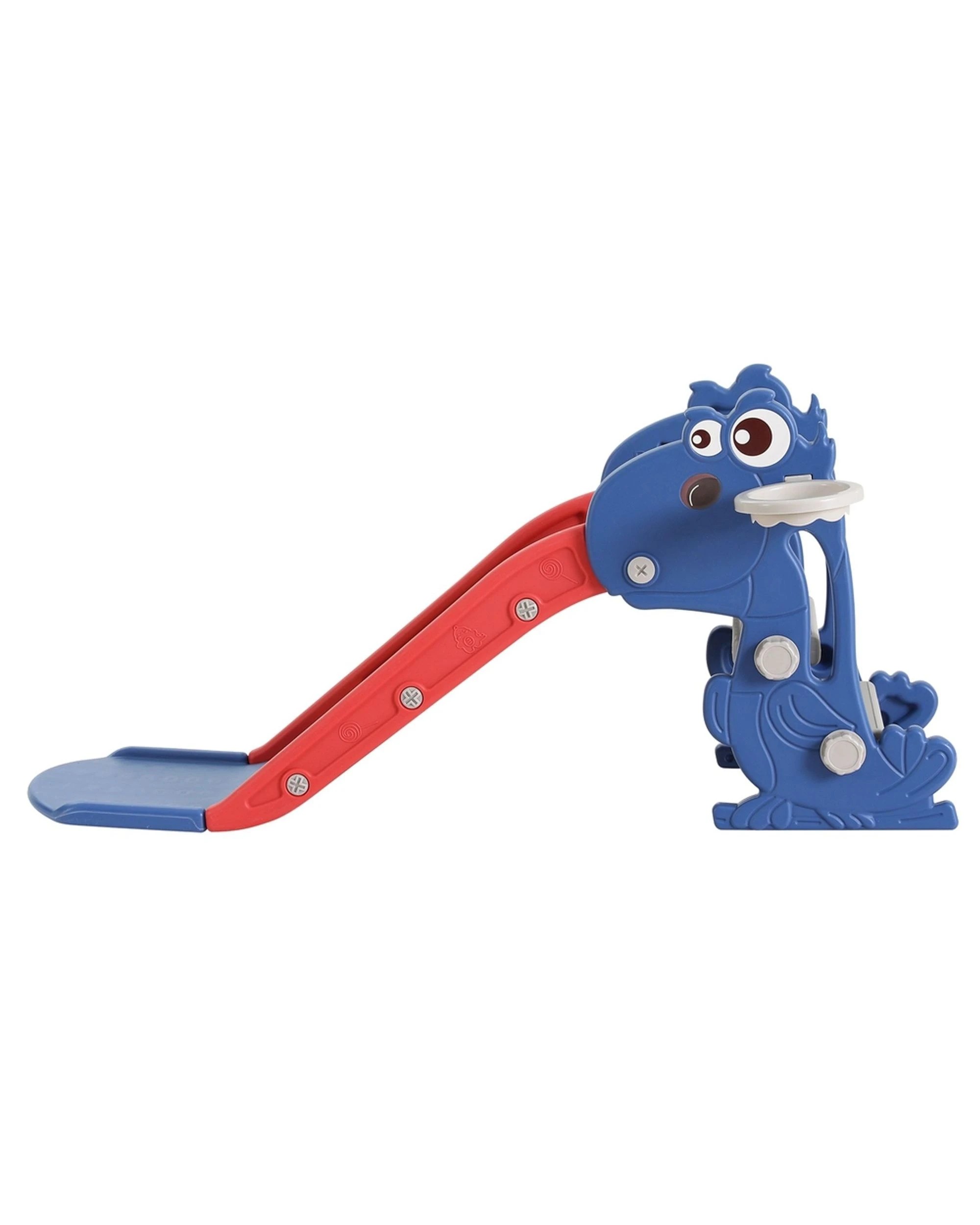 2 Keezi Kids Slide Set Basketball Hoop Outdoor Playground Toy Dragon 90cm - Multi, 2 of 5