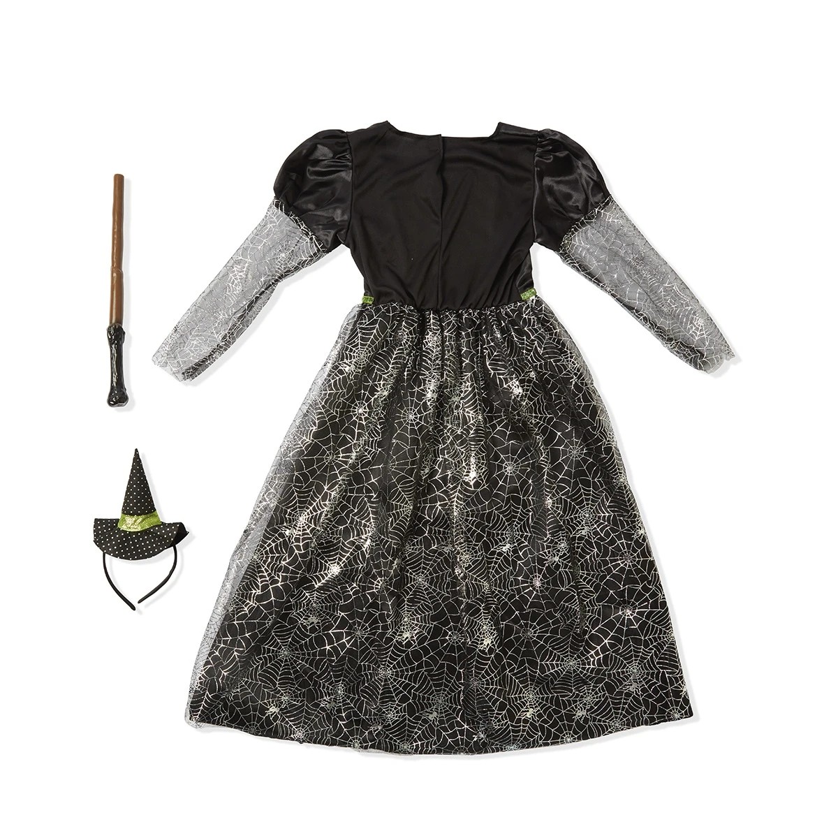 9 3 Piece Witch Costume - Ages 6-8, 9 of 10