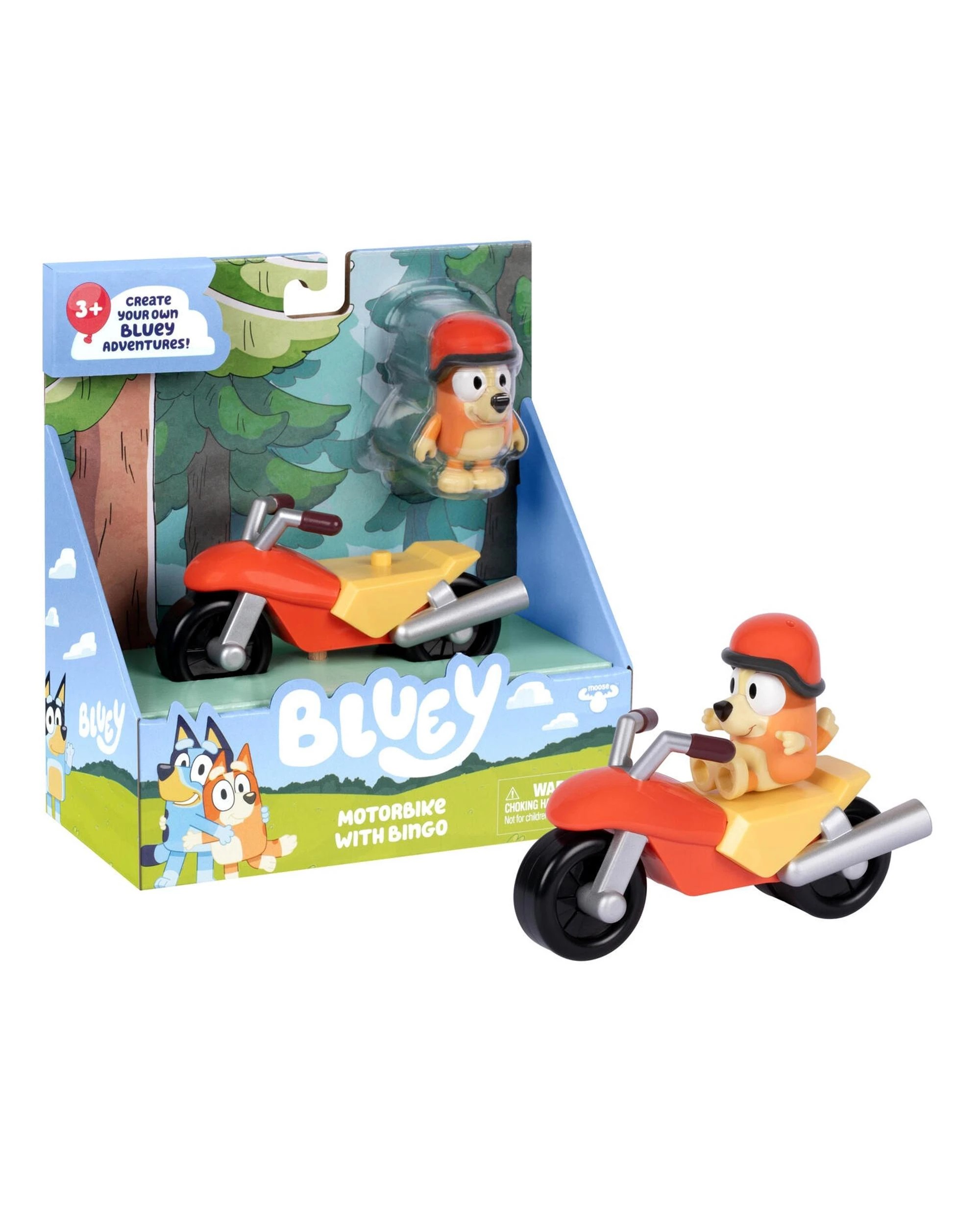1 Bluey Series 15 Basic Vehicle Motorbike with Bingo Playset, 1 of 6