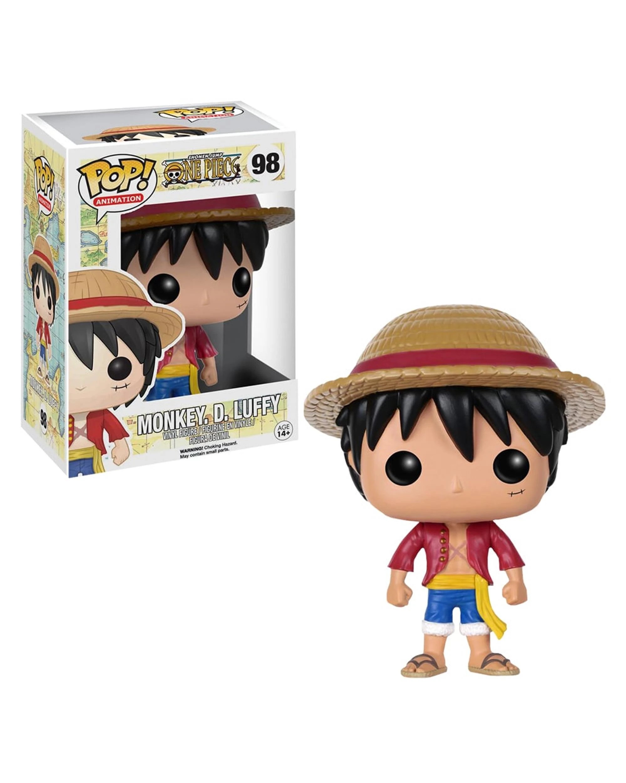 1 One Piece Monkey. D. Luffy Funko POP! Vinyl, 1 of 1