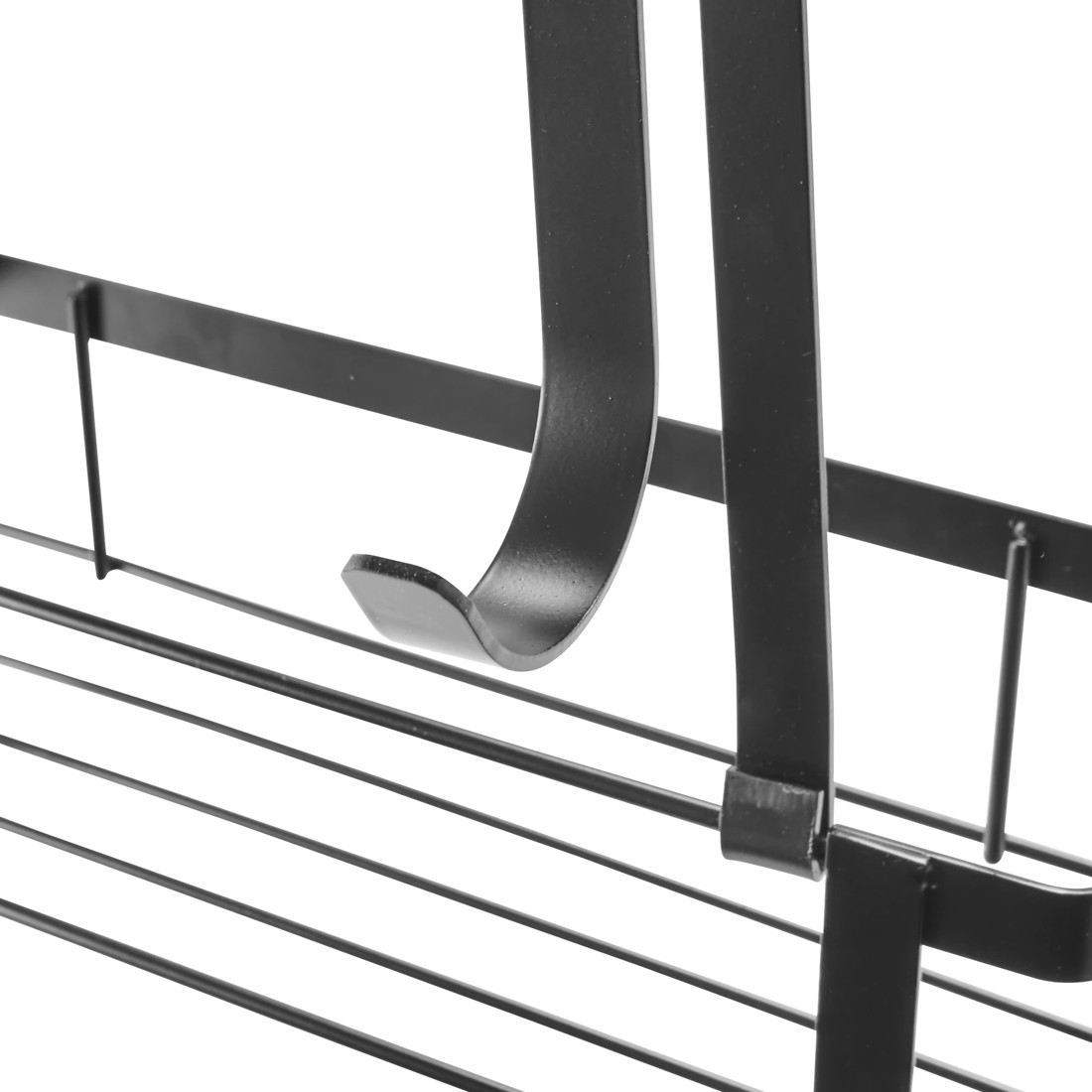 7 Over Door Shower Caddy - Black, 7 of 7