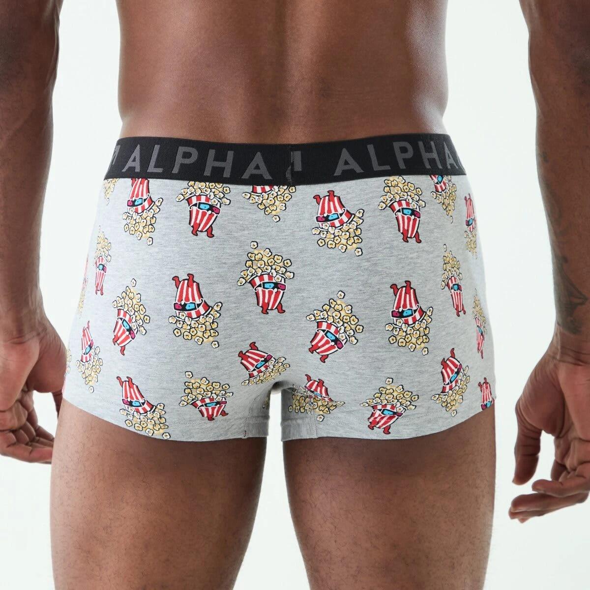 6 3 Pack Fly Front Print Trunks Popstars, 6 of 8