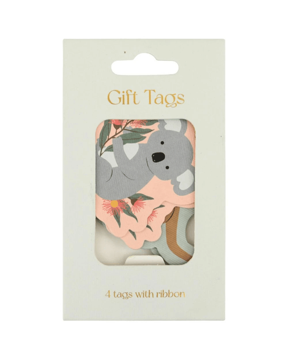Otto FSC Gift Tags Australiana 4 Pack
