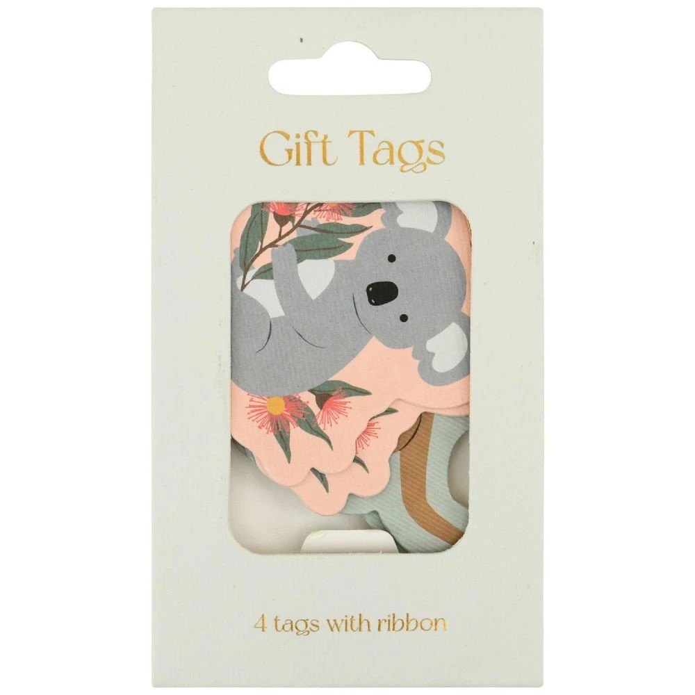 1 Otto FSC Gift Tags Australiana 4 Pack, 1 of 2